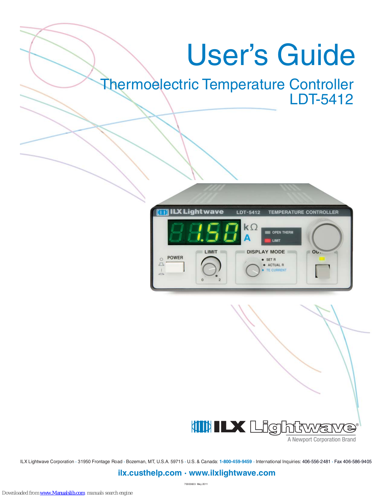 ILX Lightwave LDT-5412 User Manual