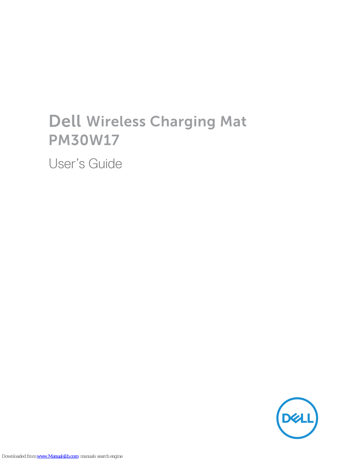 Dell PM30W17 User Manual