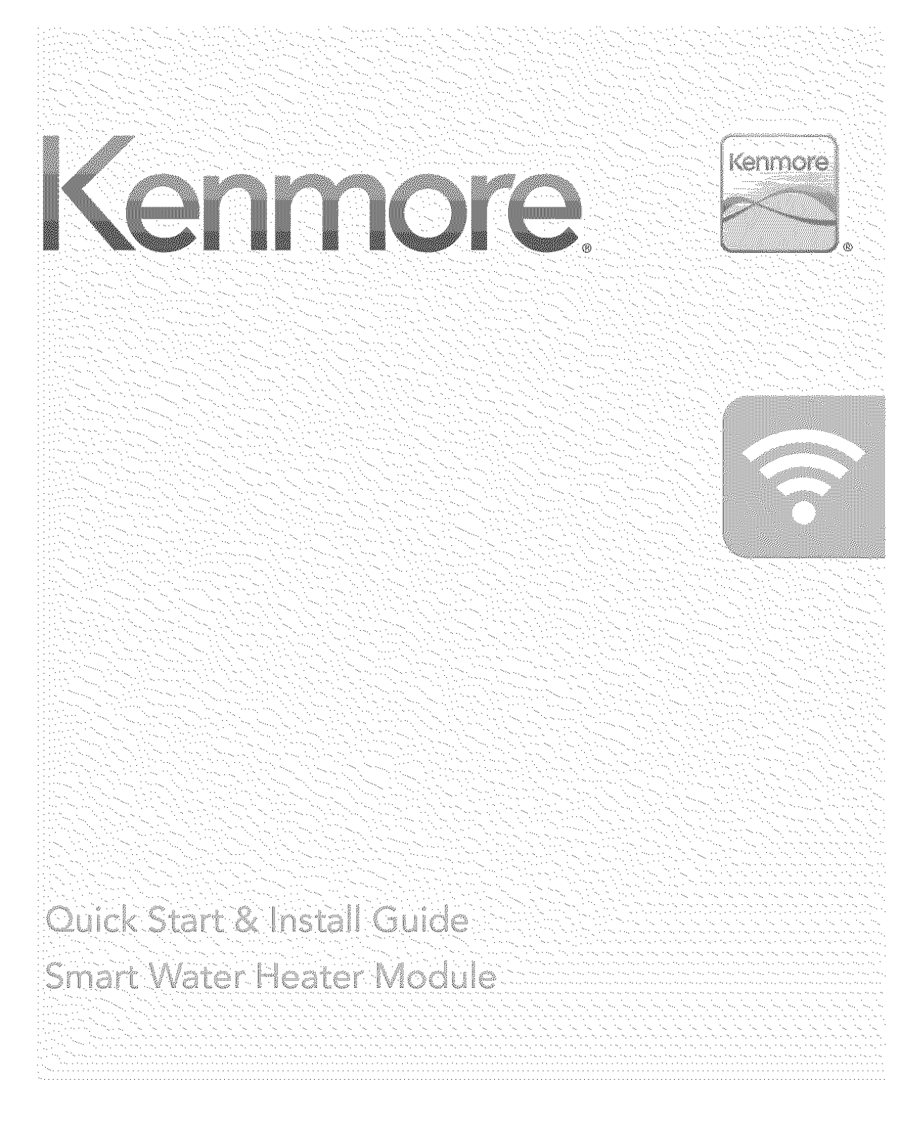 Kenmore 153582400, 153582500, 153589400, 153589500 Installation Guide
