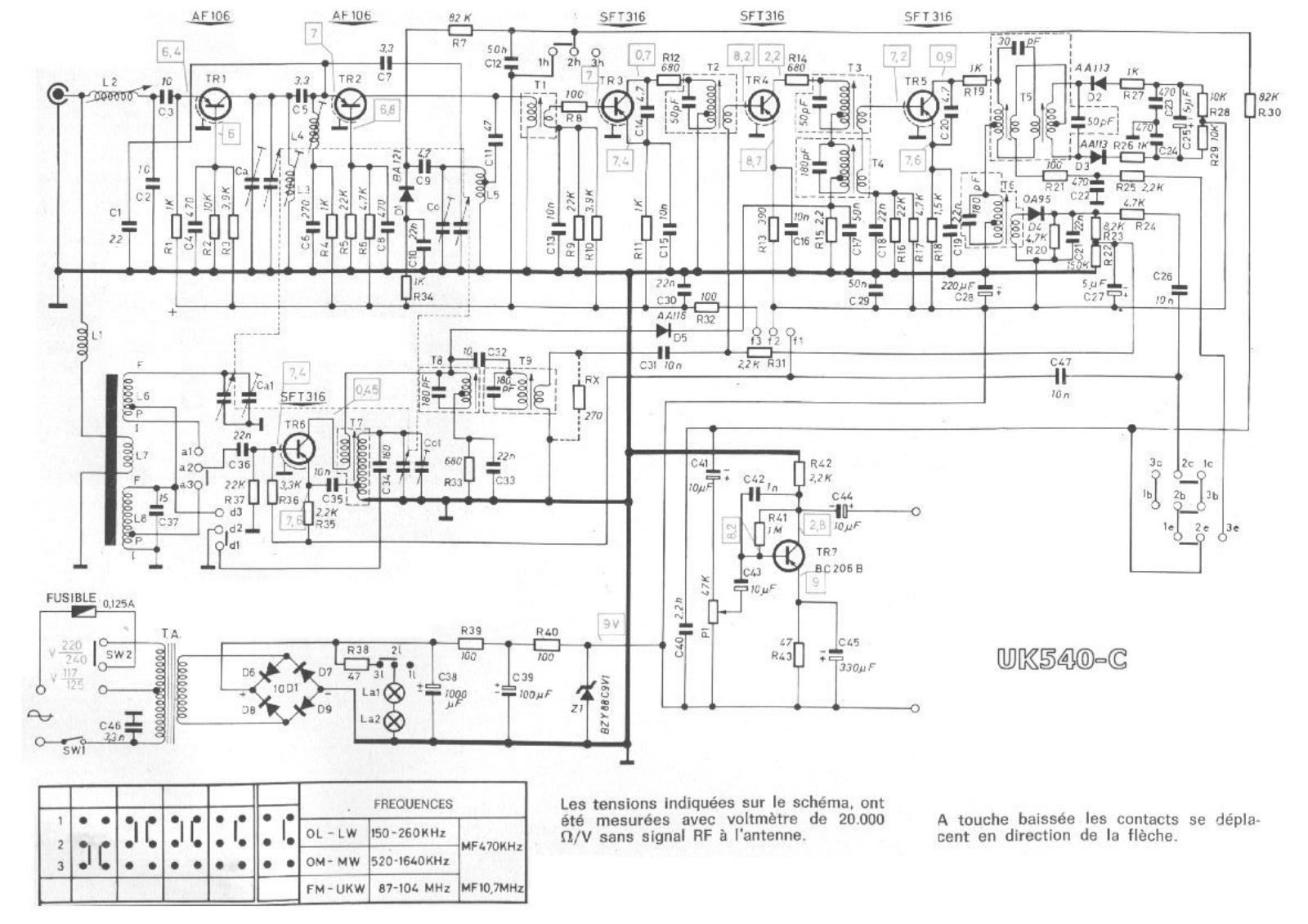 Amtron uk540c schematic