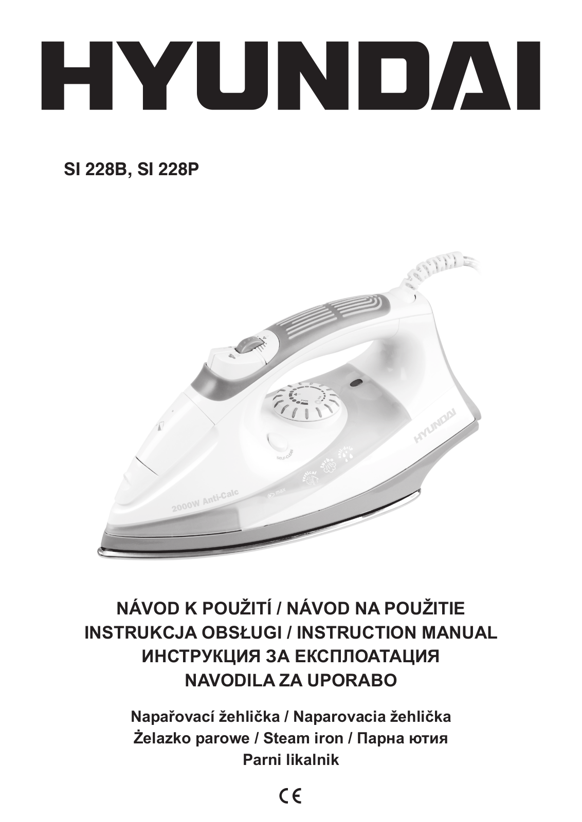 Hyundai SI 228P User Manual