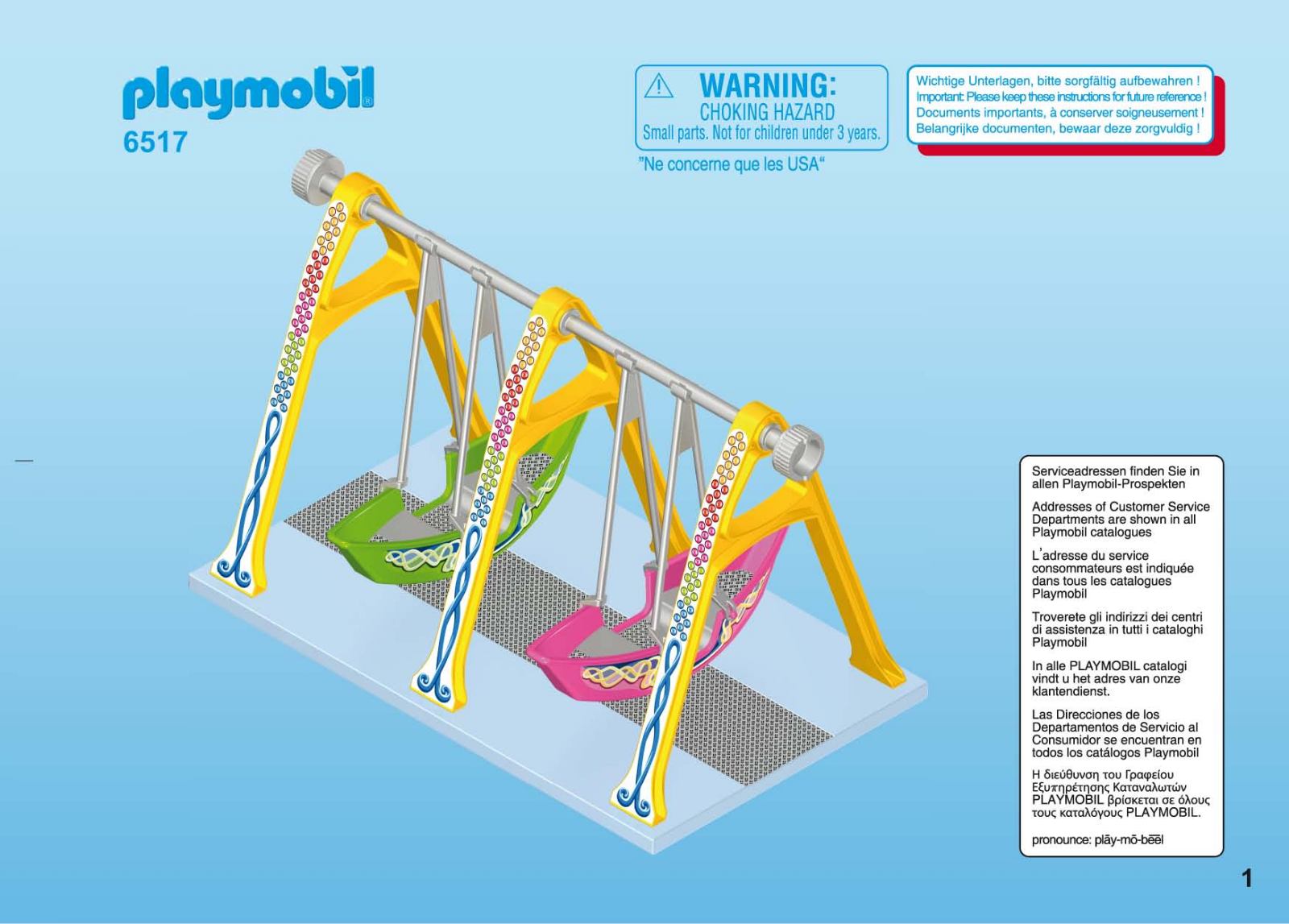 Playmobil 6517 Instructions