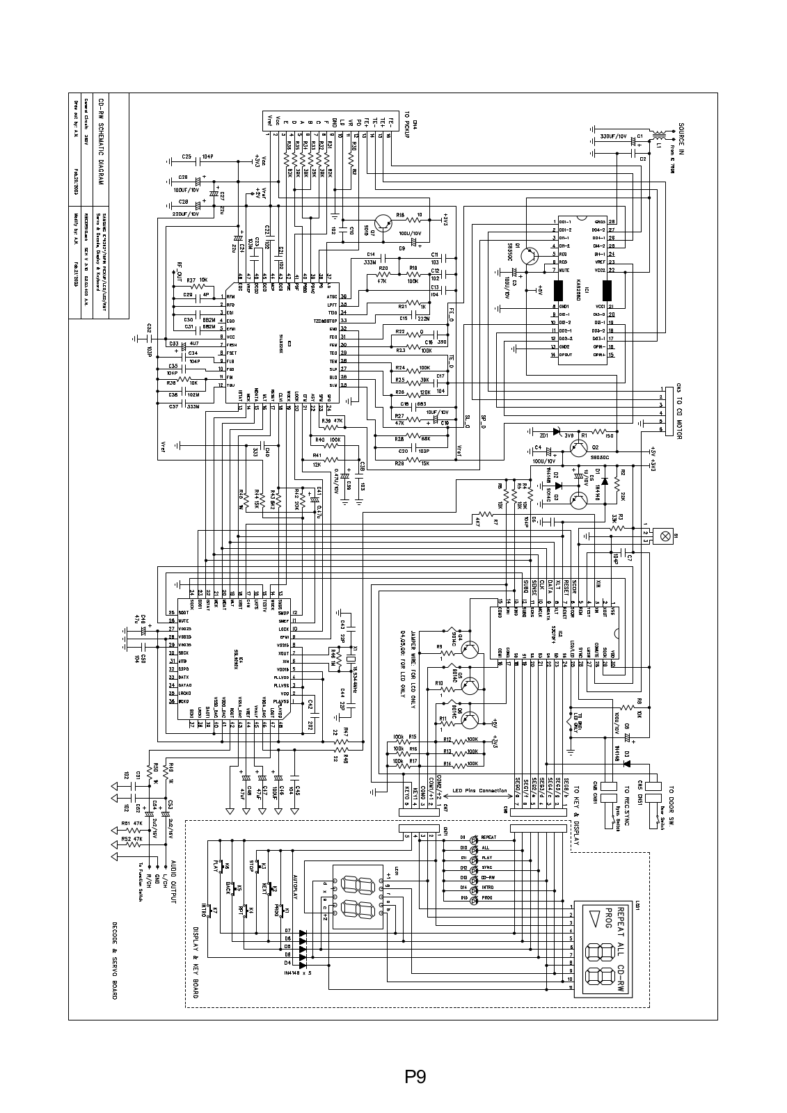 SAMSUNG H-1402 Service Manual