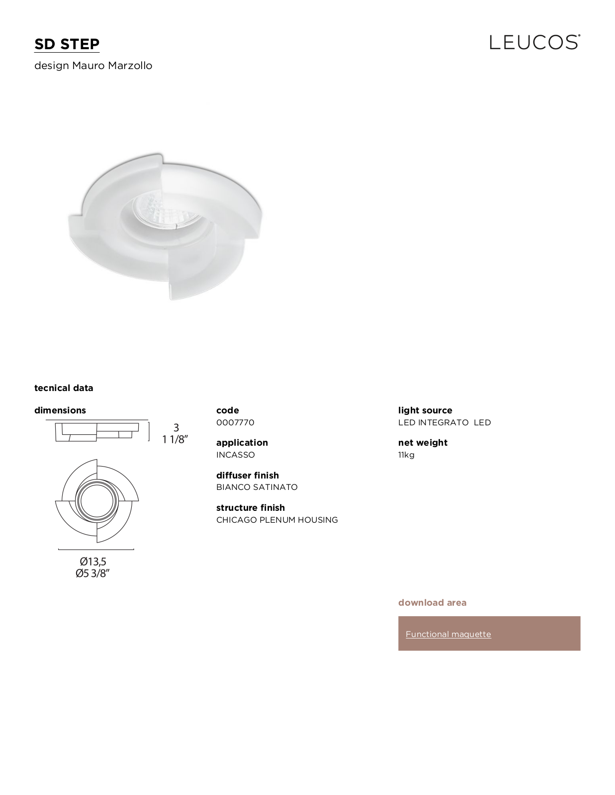 Leucos KBJI1144 Specifications - ManualMachine.com