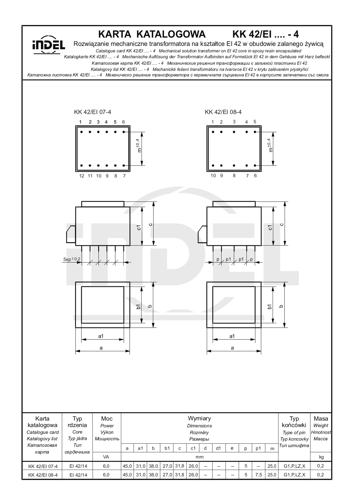 Datasheet TSZZ7-007M Specification - ManualMachine.com
