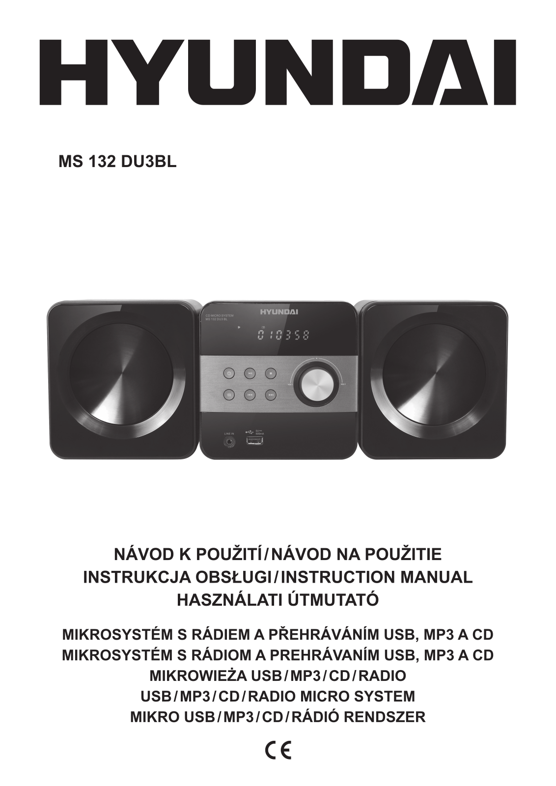 Hyundai MS 132 DU3BL User Manual