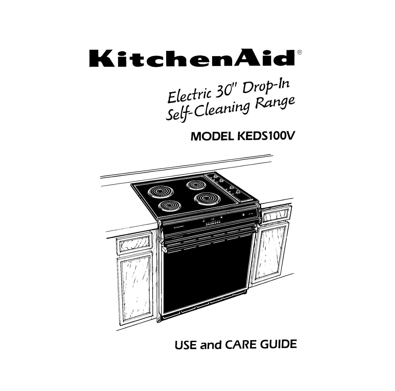 KitchenAid KEDS100V User Manual