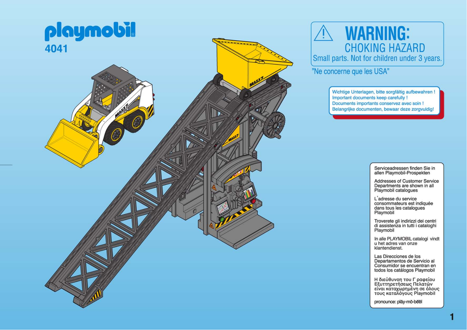 Playmobil 4041 Instructions