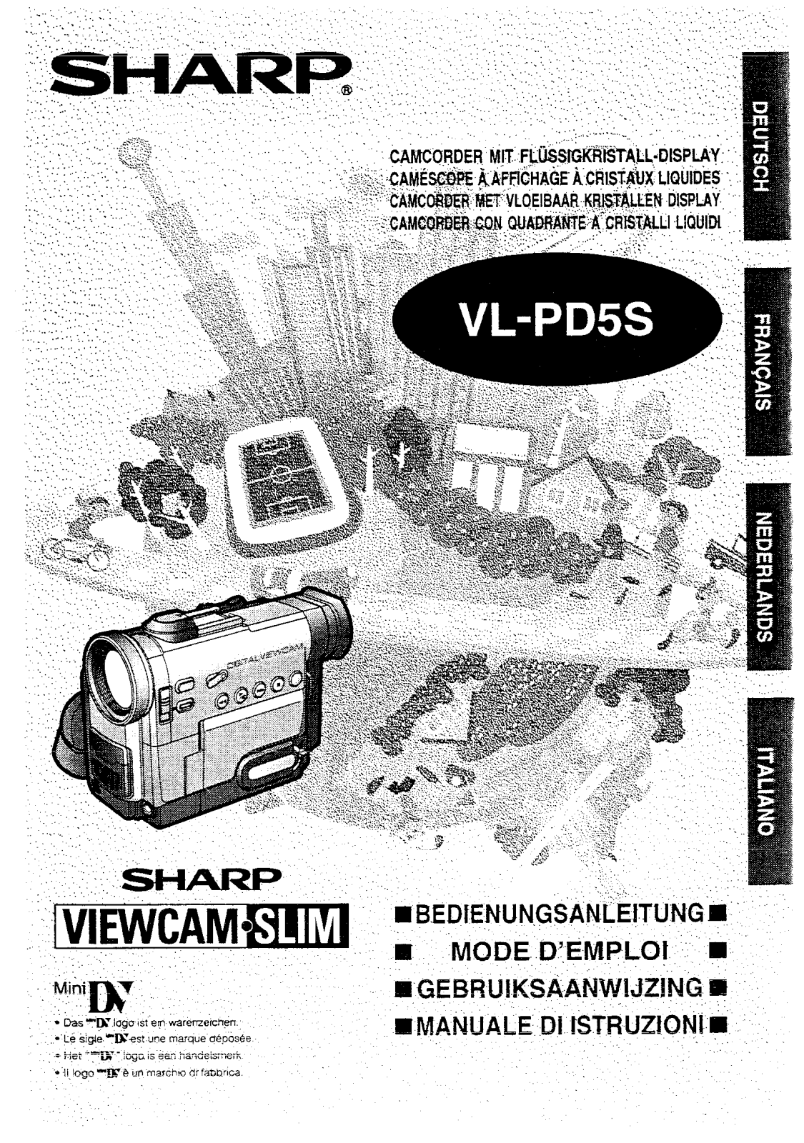 Sharp VLPD5S User Manual