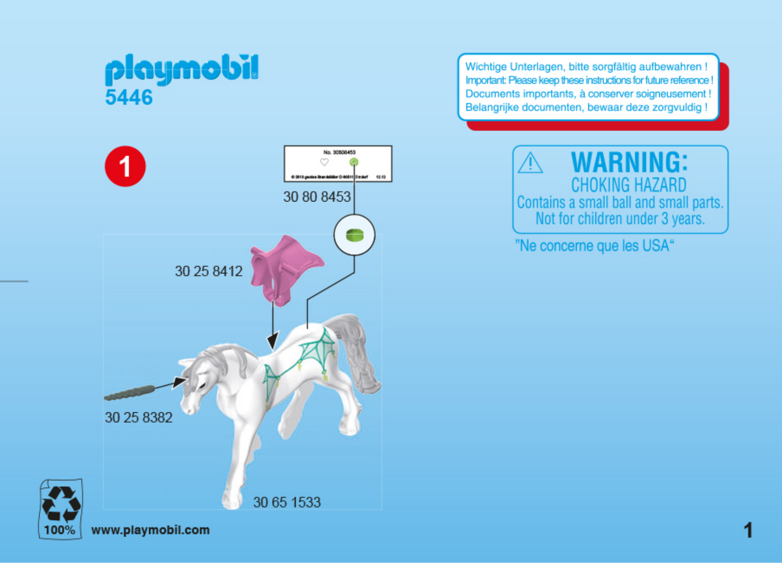 playmobil 5446 Instructions