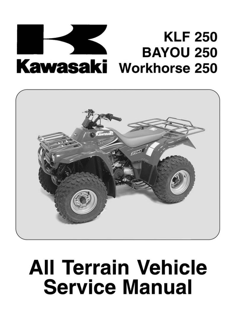 Kawasaki KLF 250 (2003) User Manual
