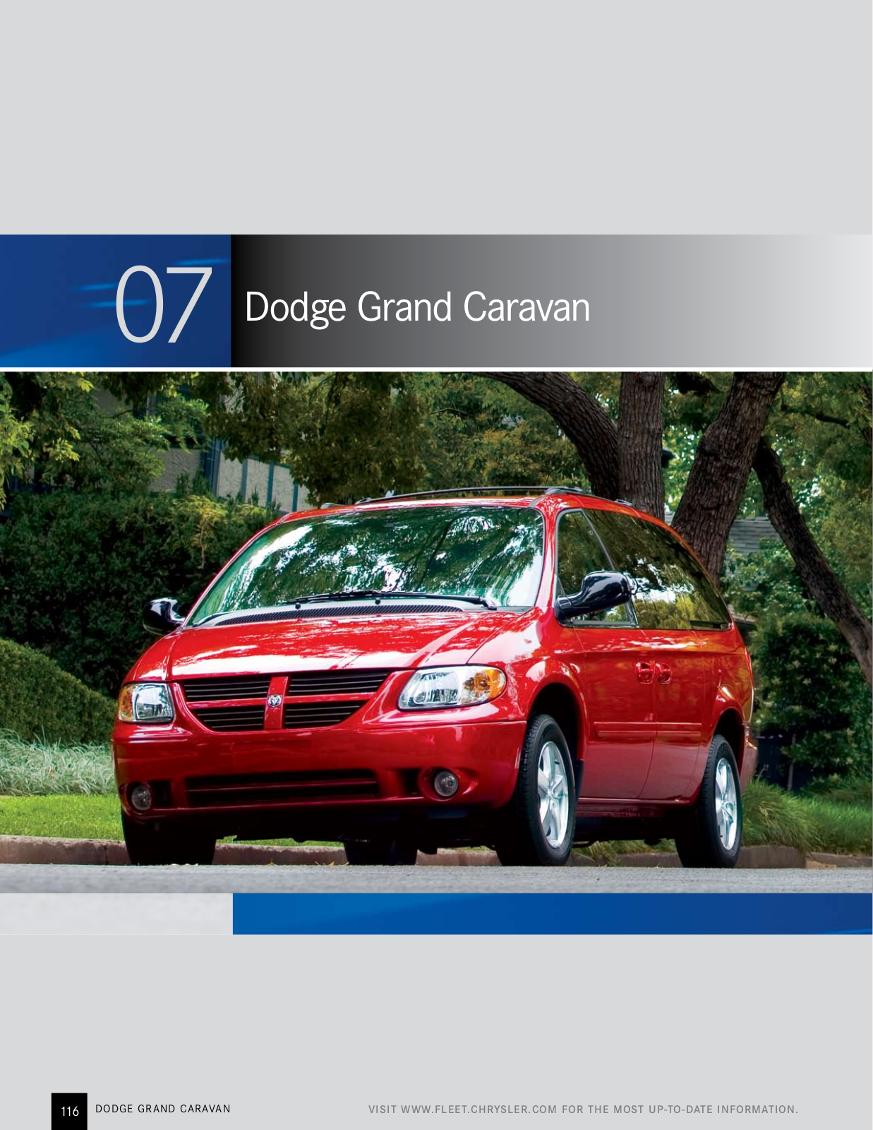 Dodge Automobile 2007 User Manual