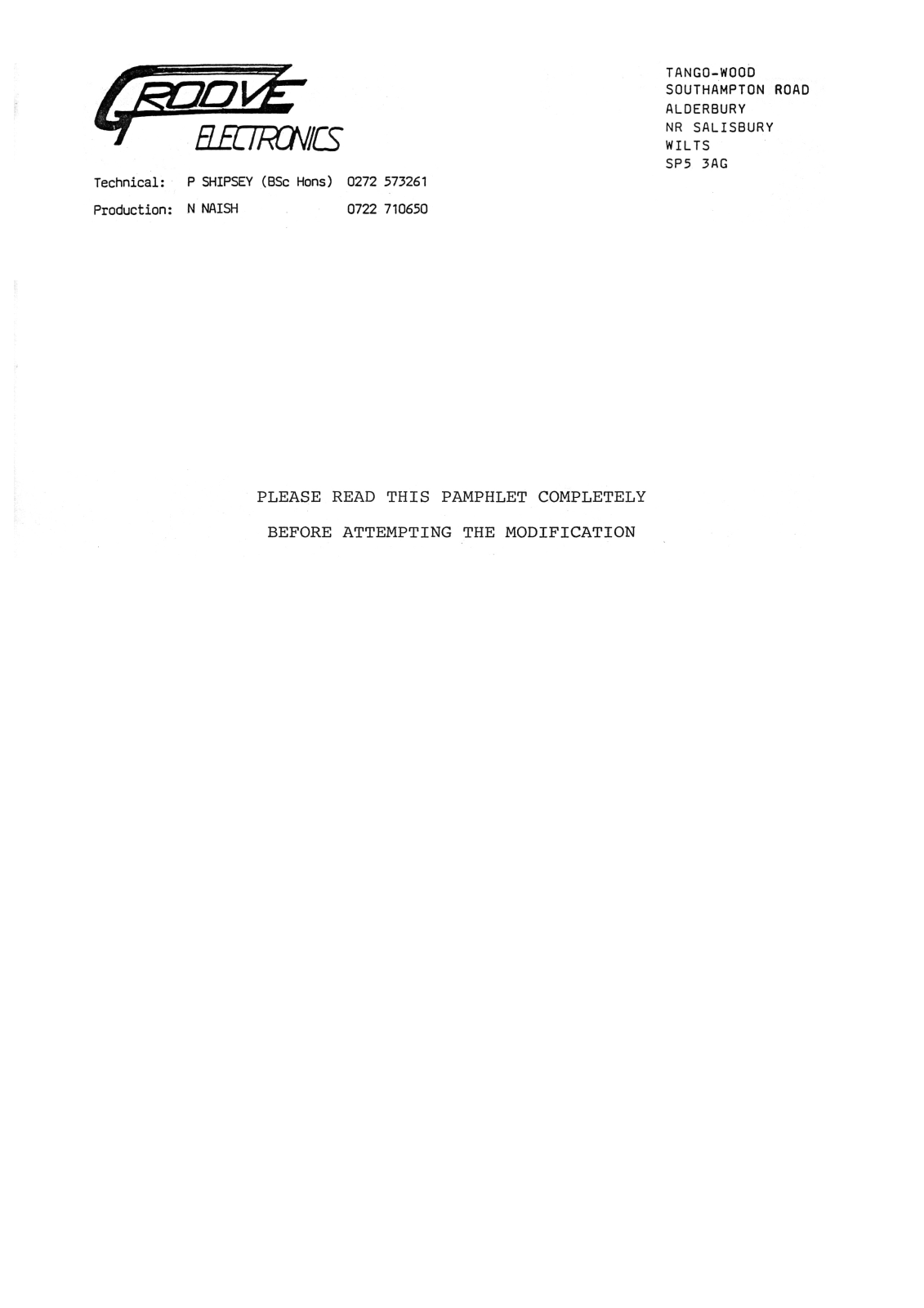 GROOVE JUNO-60 MIDI Schematic - ManualMachine.com