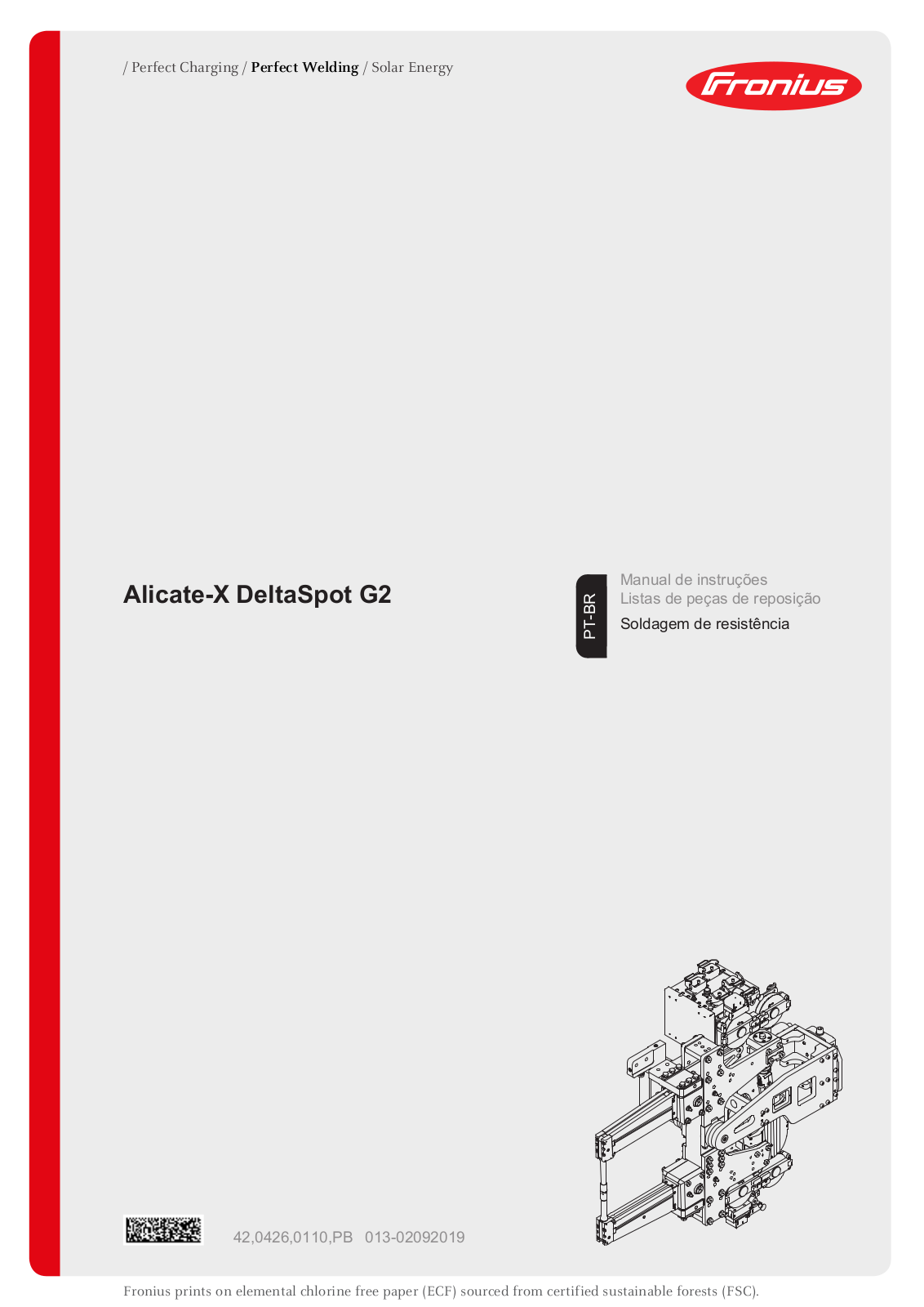Fronius Alicate-X DeltaSpot G2 Operating Instruction