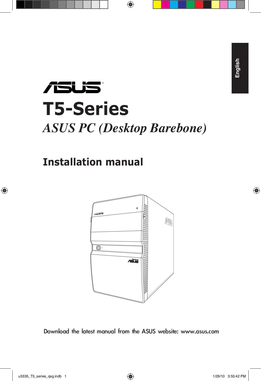 Asus T5-P5G41E User Manual