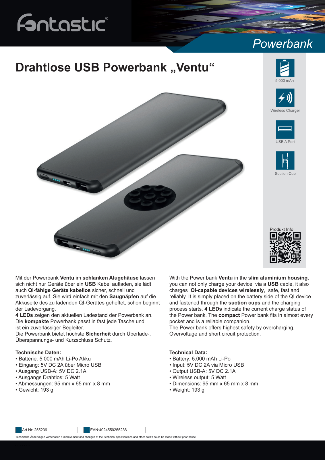 Fontastic ICFT-255236 Datasheet - ManualMachine.com