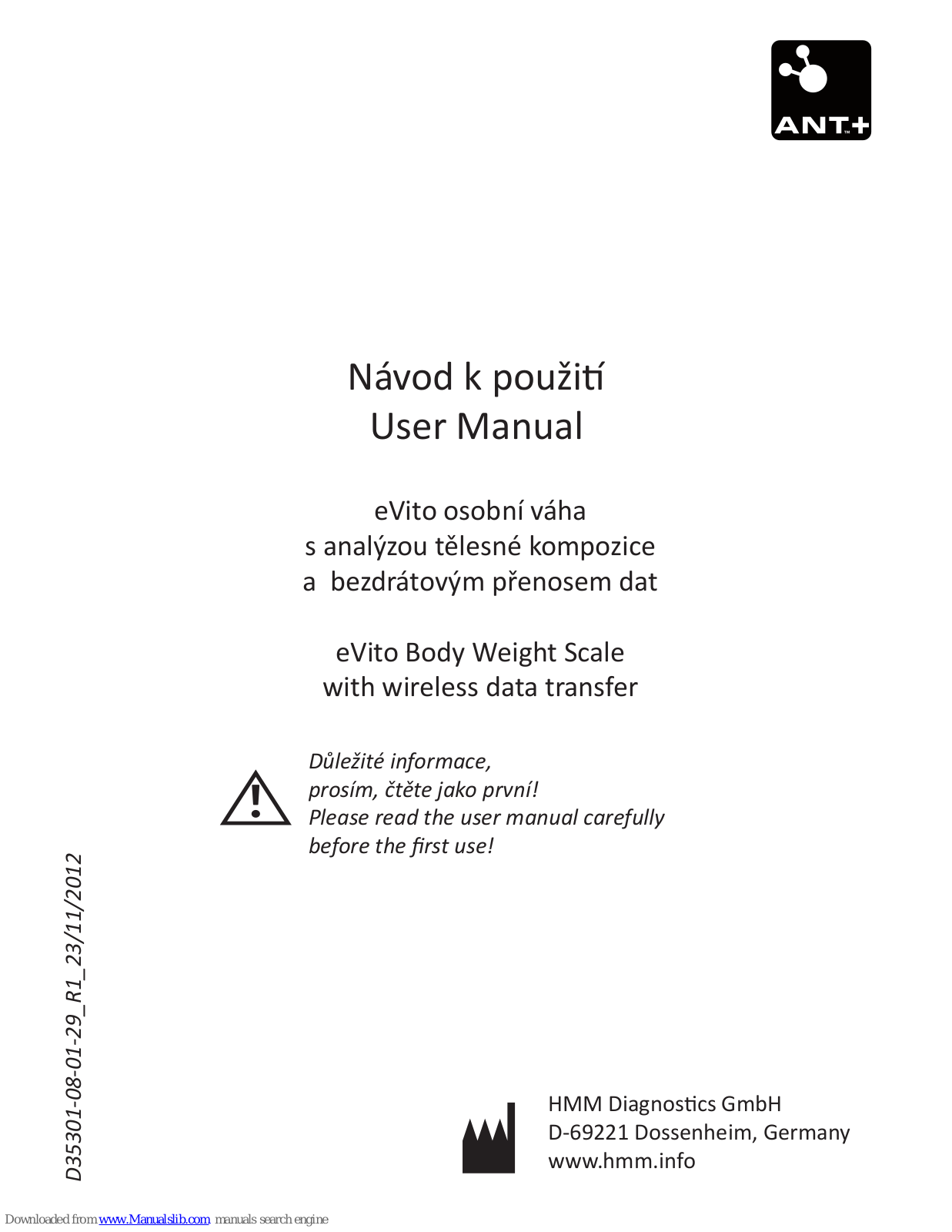 HMM Diagnostics eVito User Manual