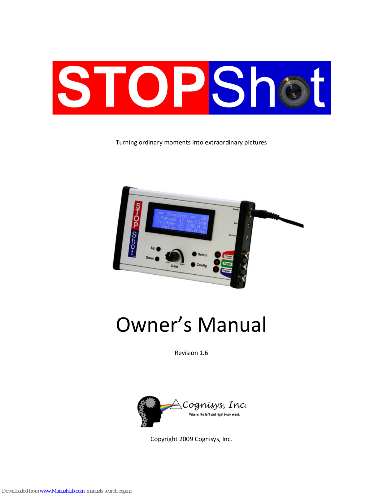 Cognisys StopShot Owner's Manual