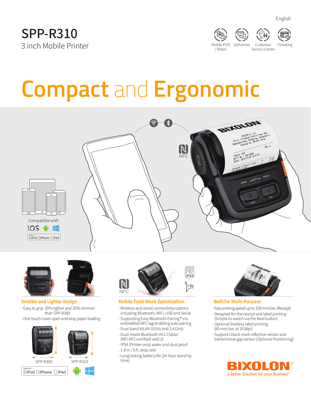 Bixolon SPP-R310 User Manual