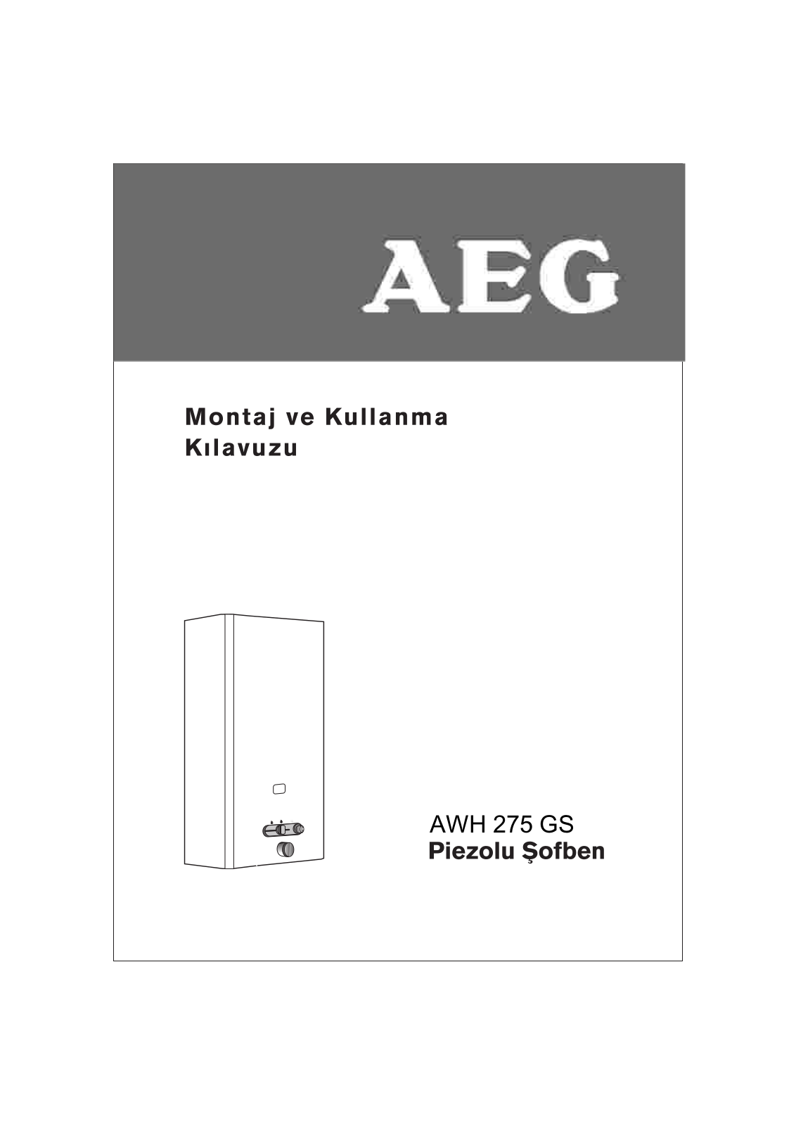 AEG AWH275GS User Manual