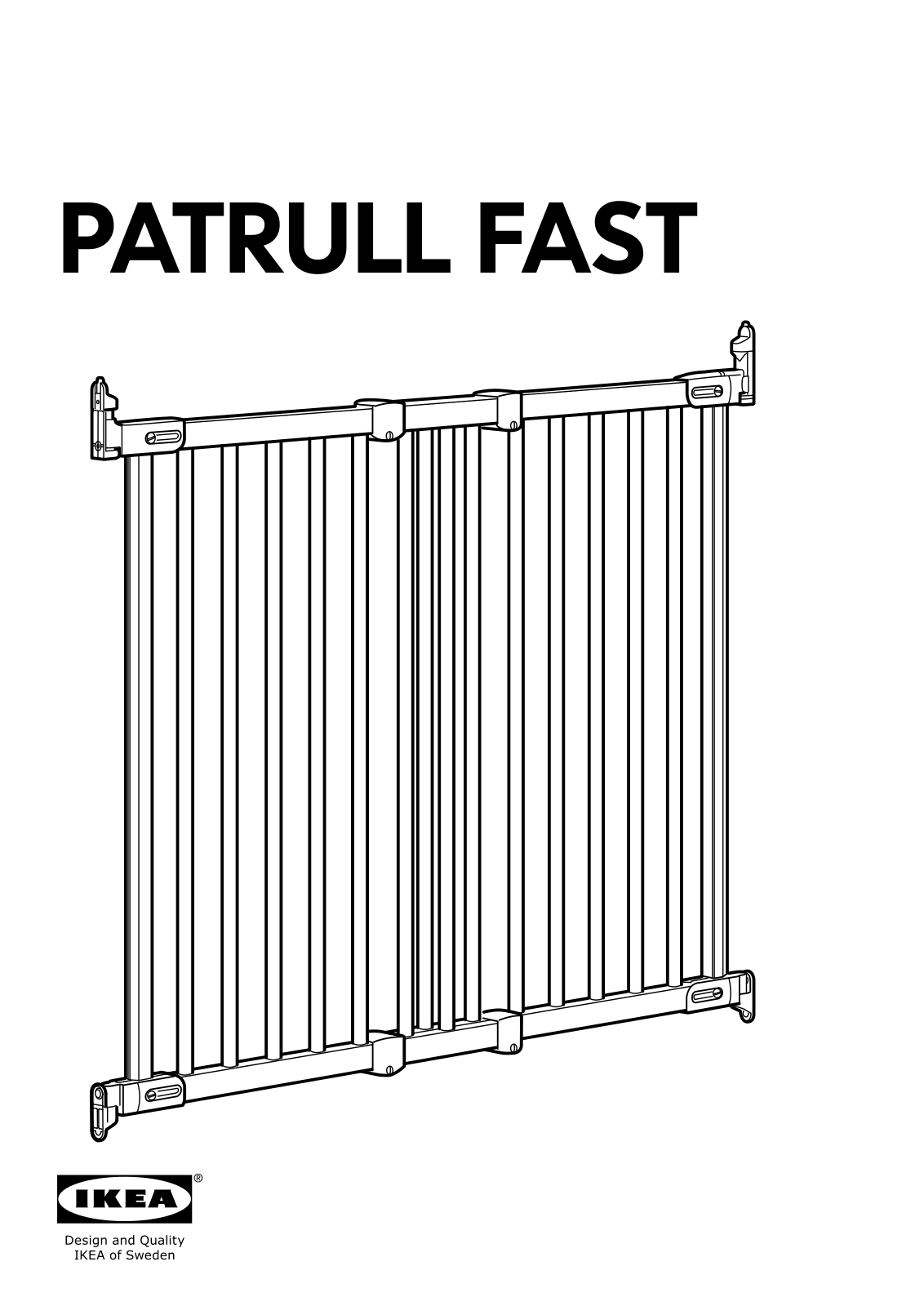 IKEA PATRULL FAST User Manual