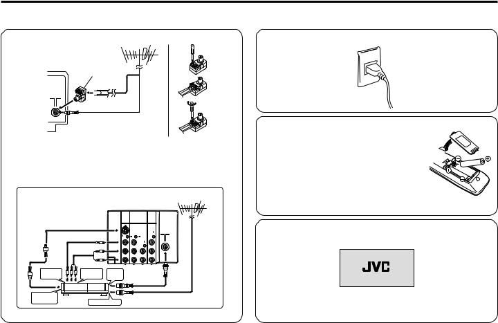 JVC AV-21M535, AV-21M515, AV-21M315, AV-21V315, AV-25M515 User Manual