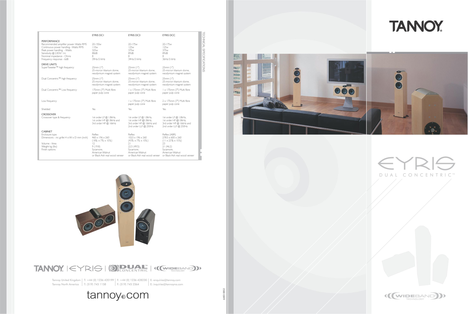 Tannoy Eyris DC Brochure