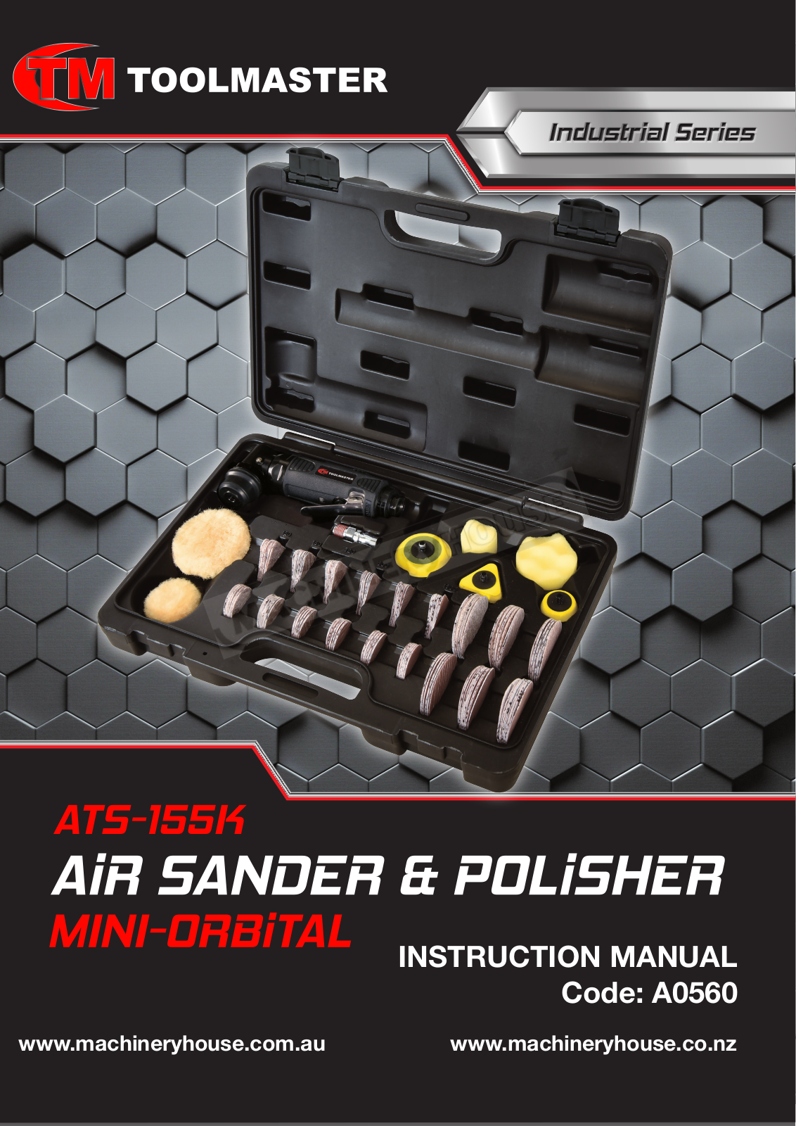 TOOLMASTER A0560, ATS-155K Instructions Manual - ManualMachine.com