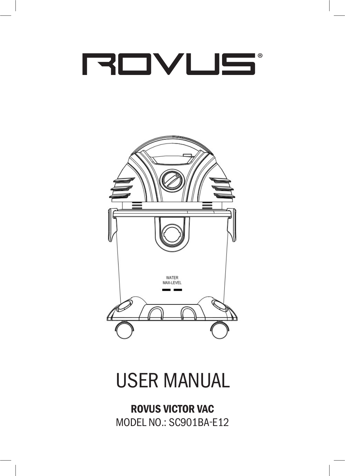 Rovus SC901BA-E12 User Manual