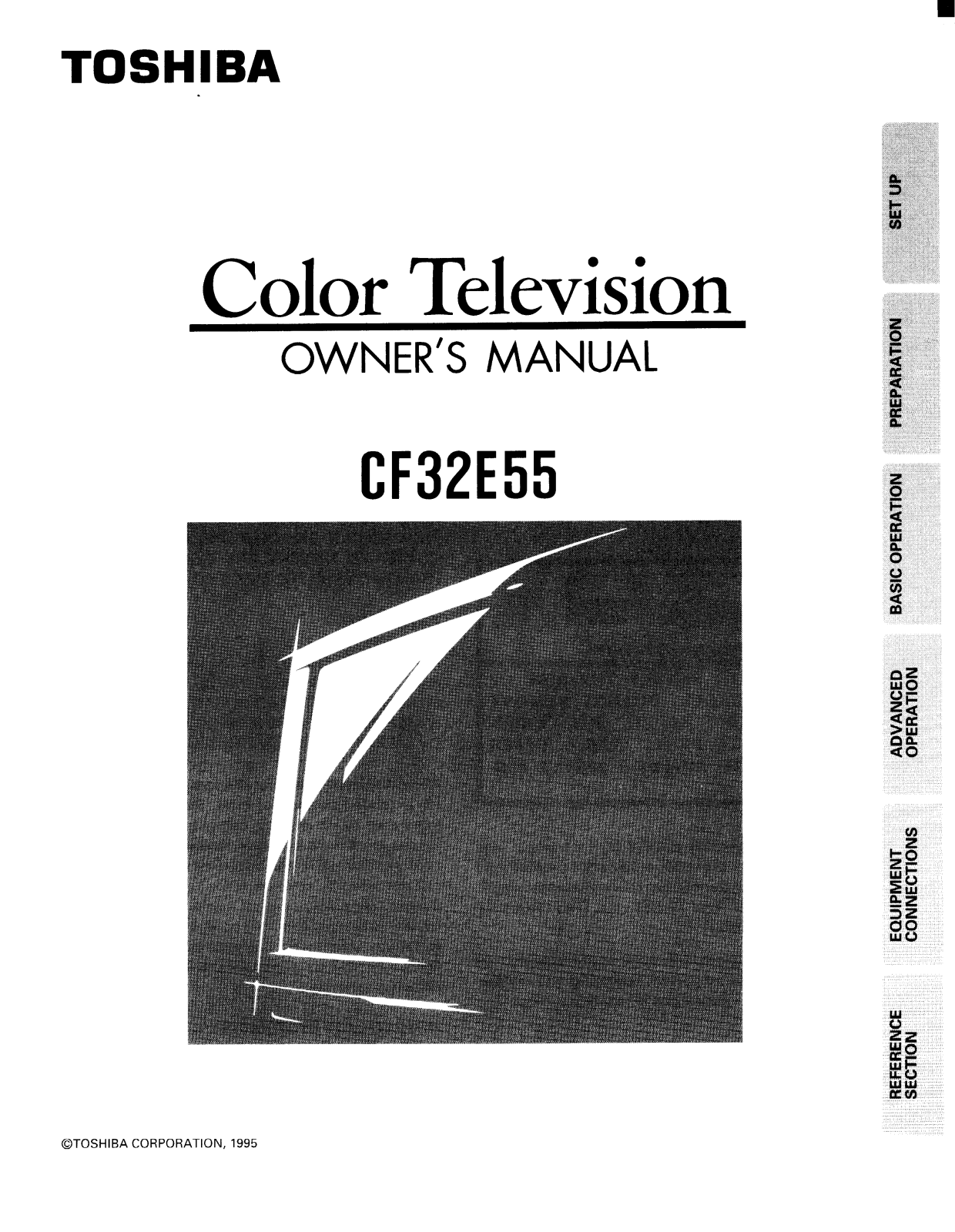 Toshiba CF32E55 User Manual