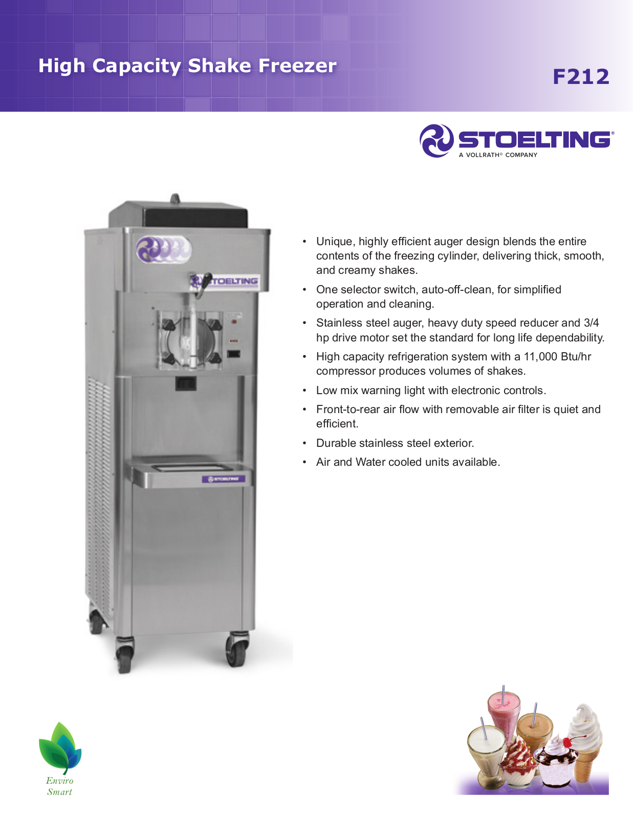 Stoelting F212 User Manual