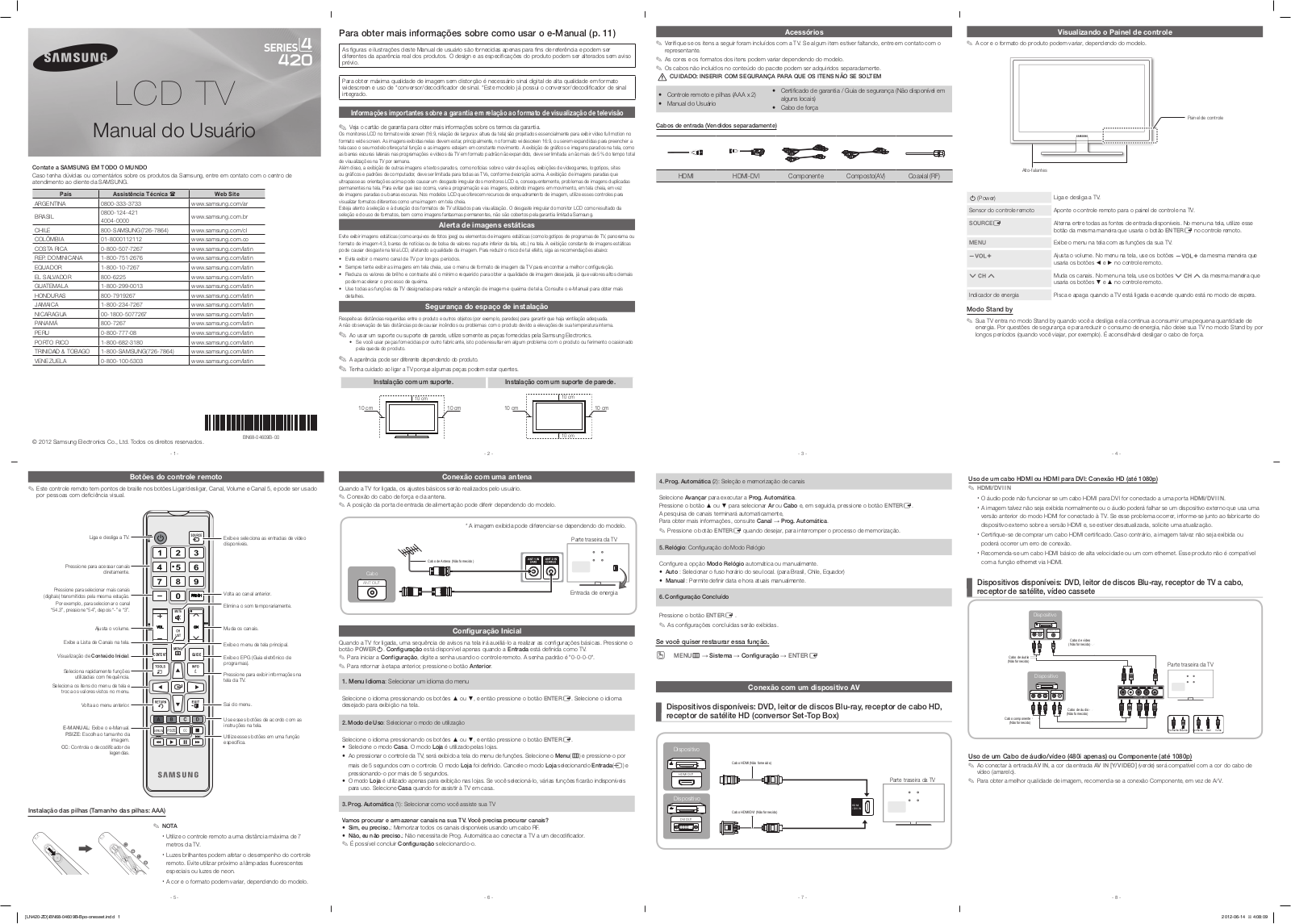 Samsung LN32E420E2G User Manual