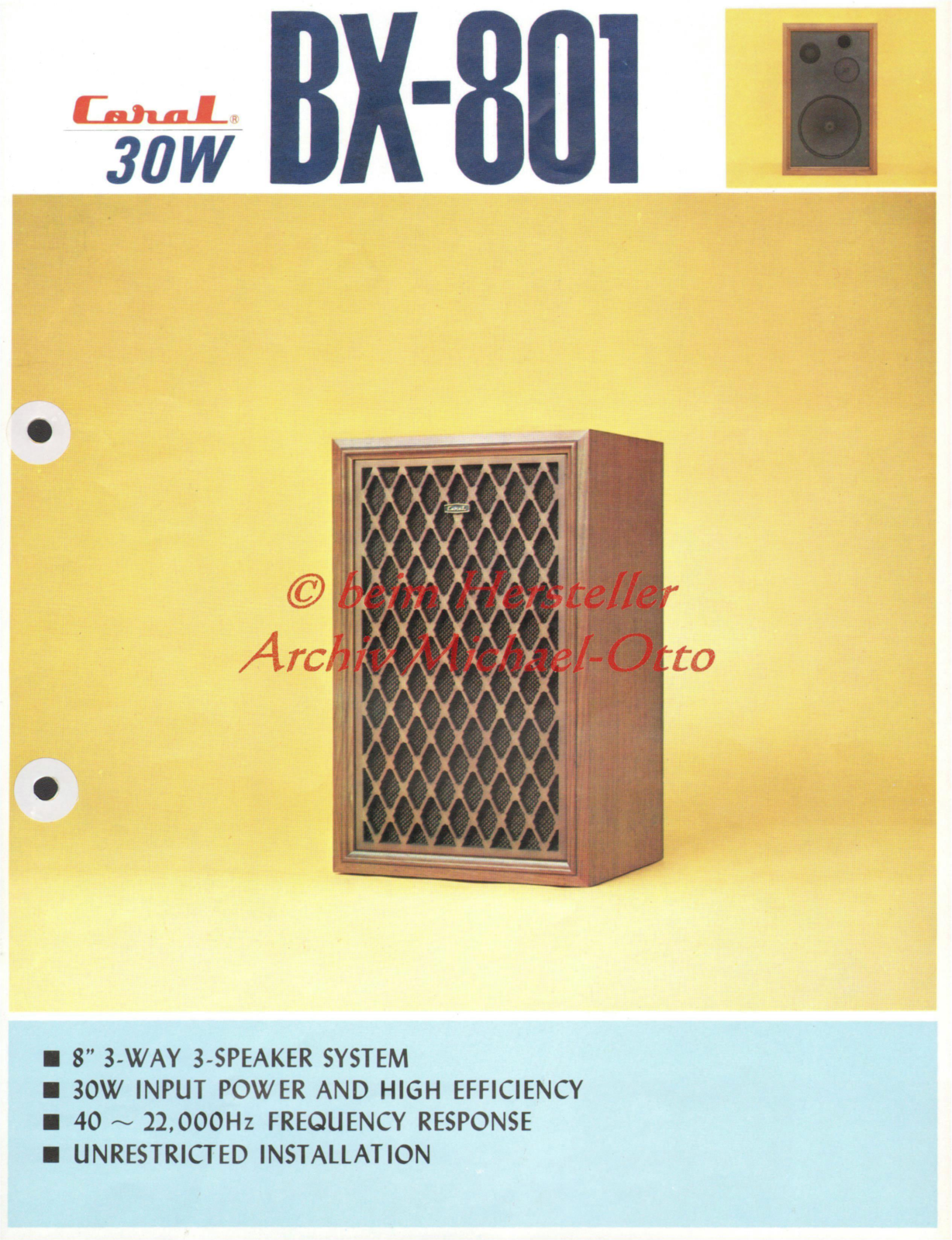 Coral BX-801 User guide - ManualMachine.com