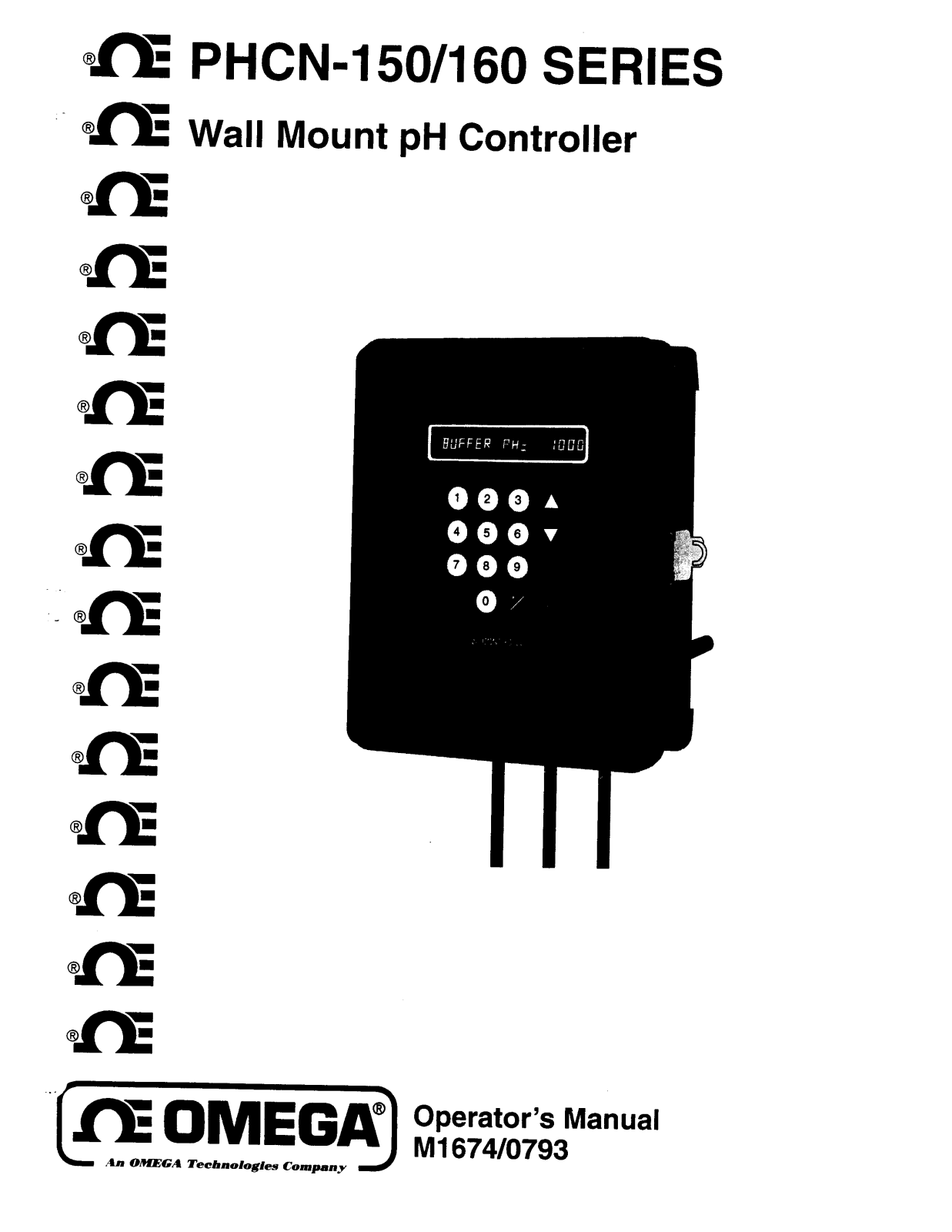 Omega Products PHCN-151 Installation  Manual