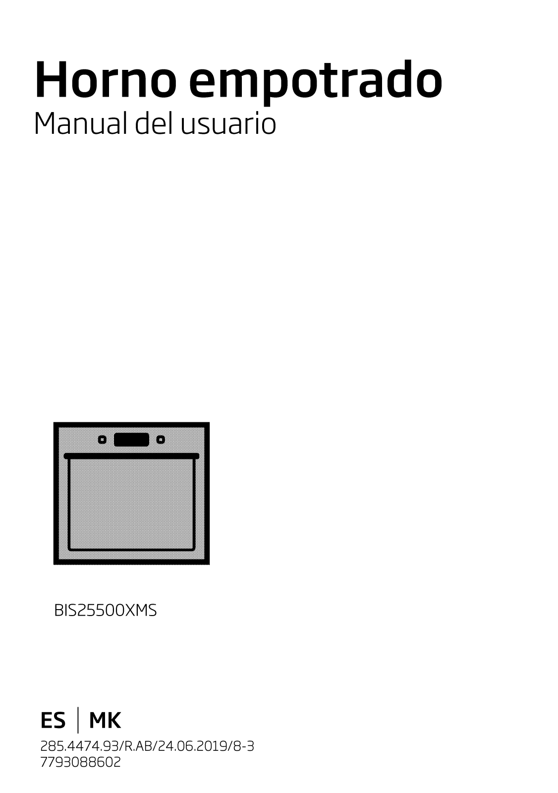 Beko BIS25500XMS User manual