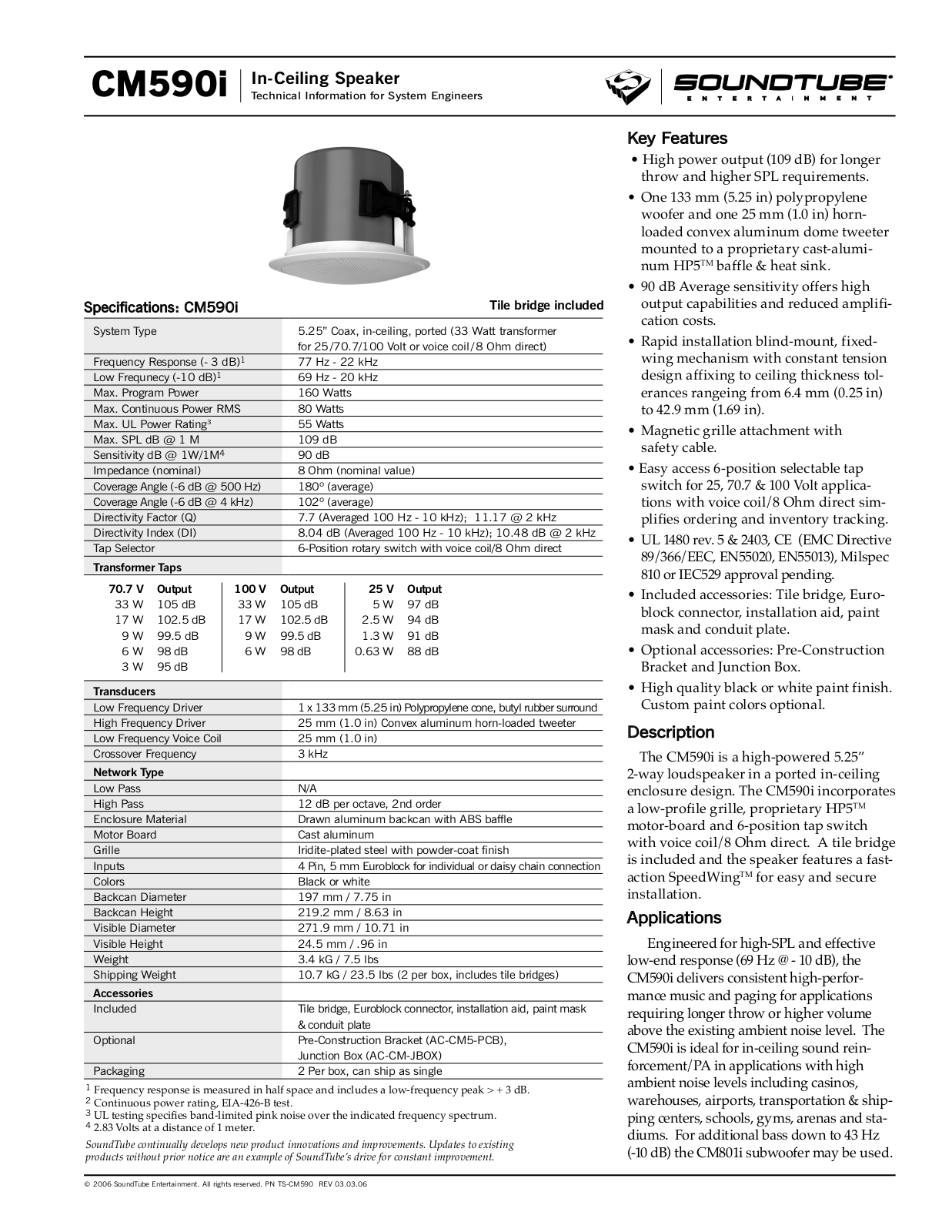 Phase Technology CM590i User Manual