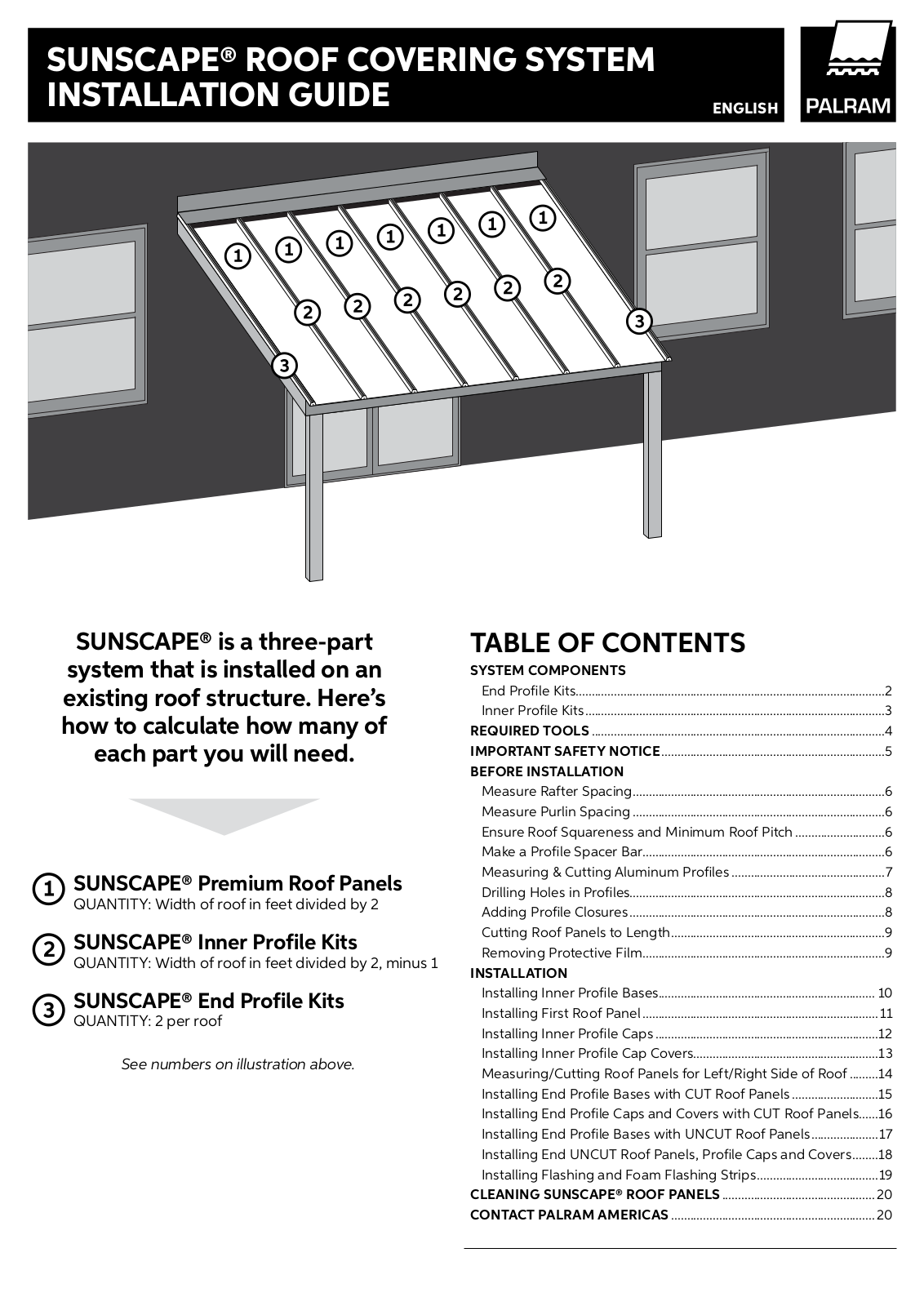 Palram Sunscape Installation Manual - ManualMachine.com
