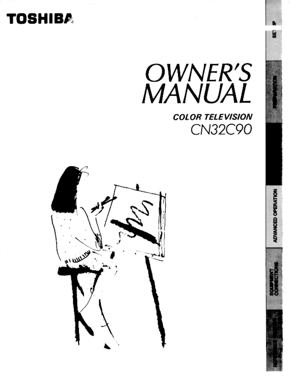 Toshiba CN32C90 User Manual