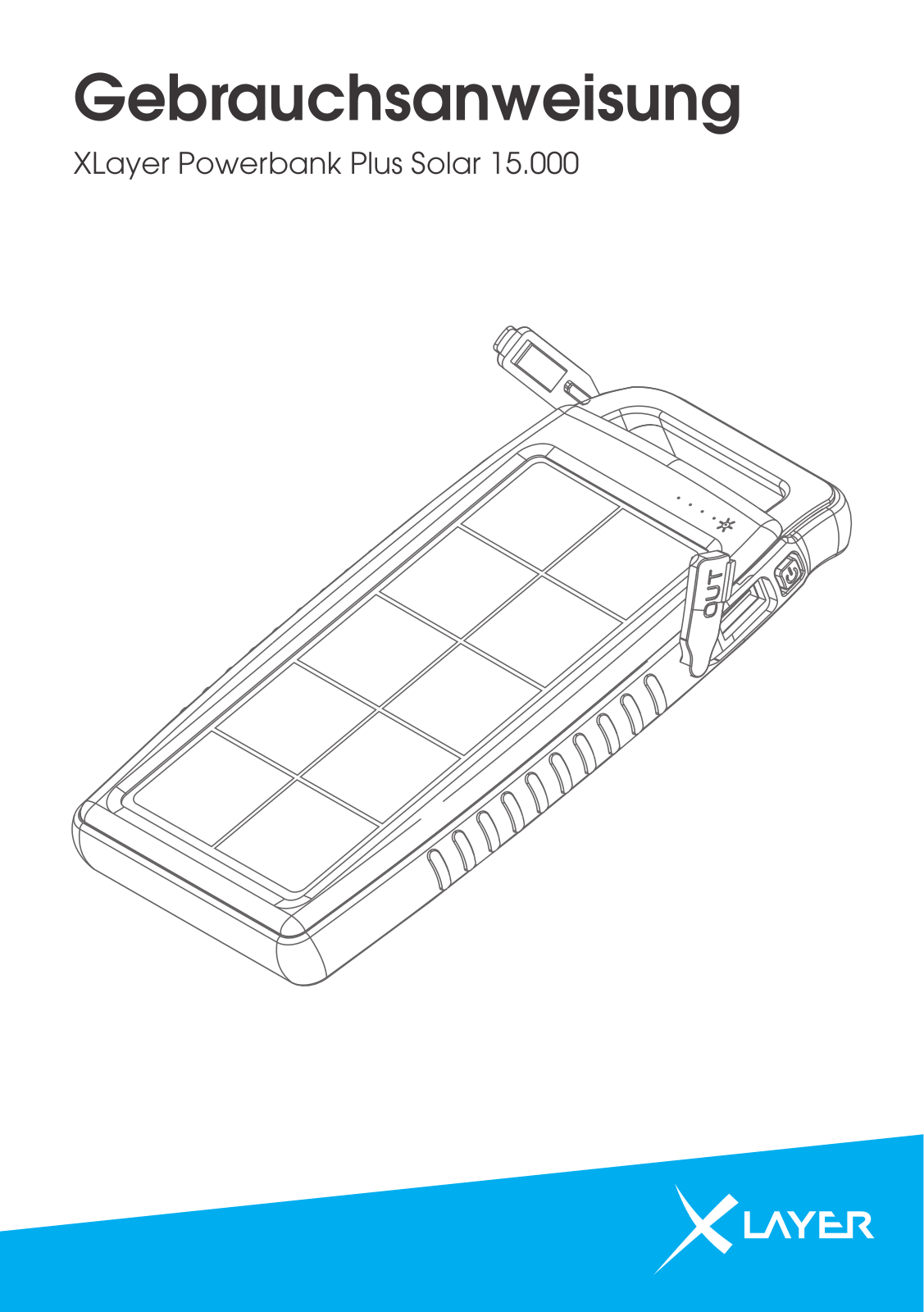 Xlayer Powerbank Plus Solar 15.000 User Guide