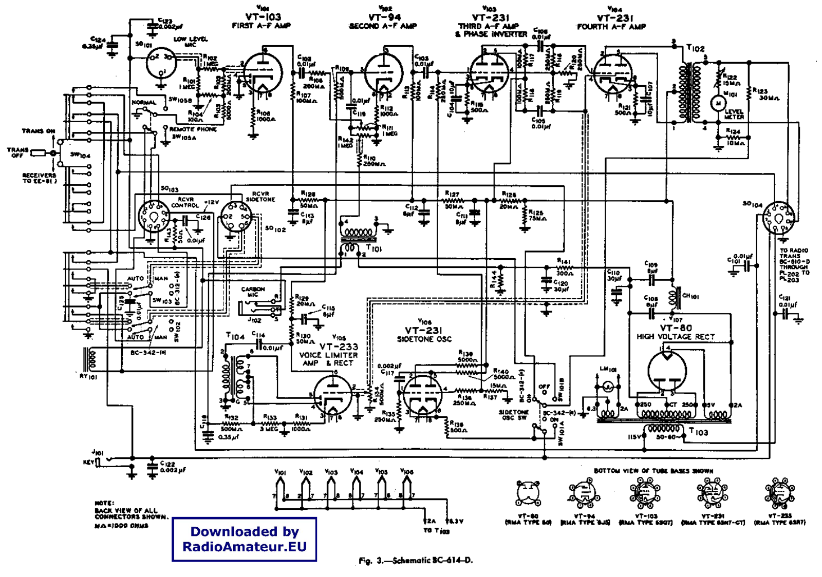 Pozosta BC-614E Schematic