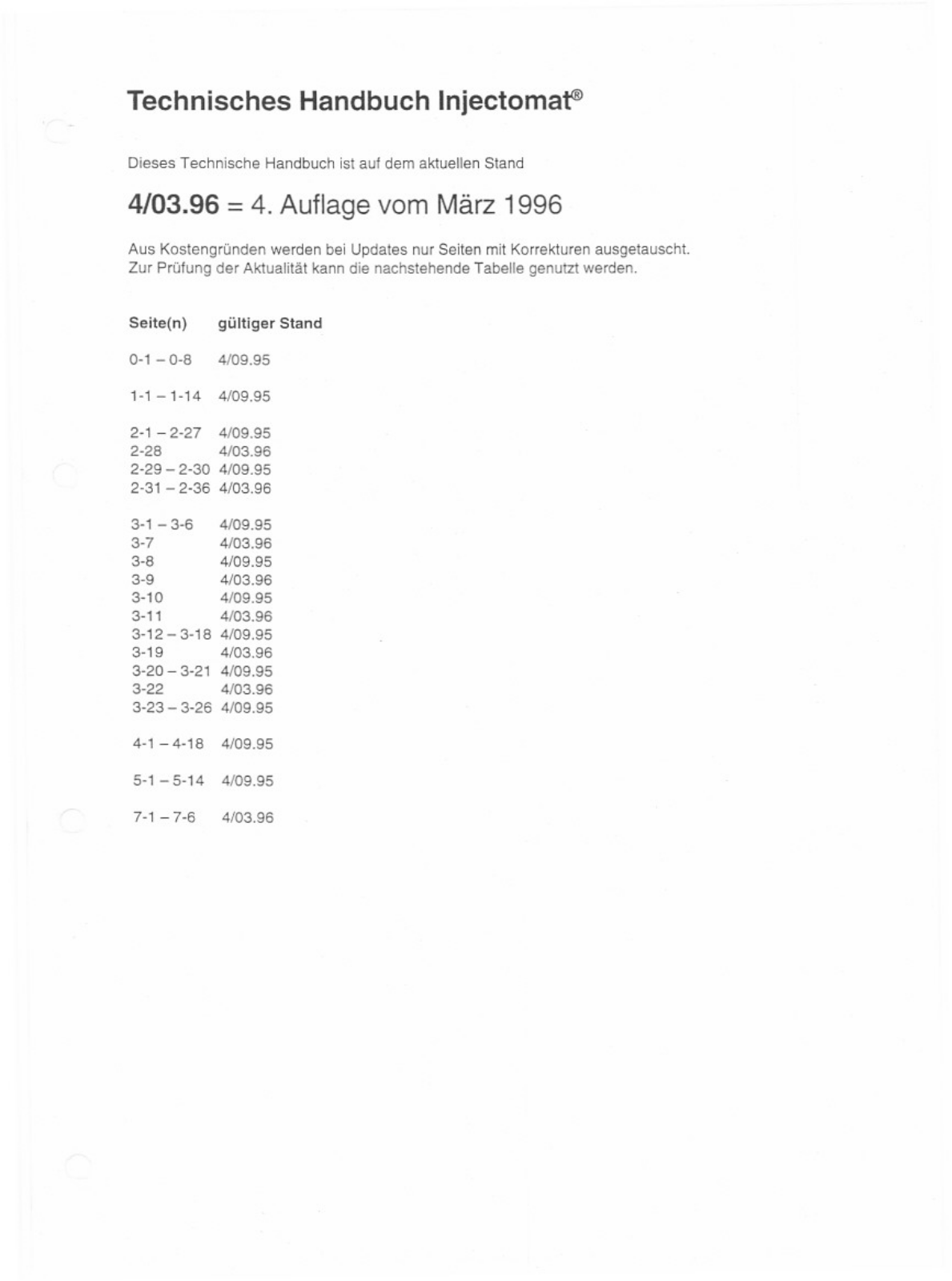 Fresenius Injectomat CP-C Service Manual