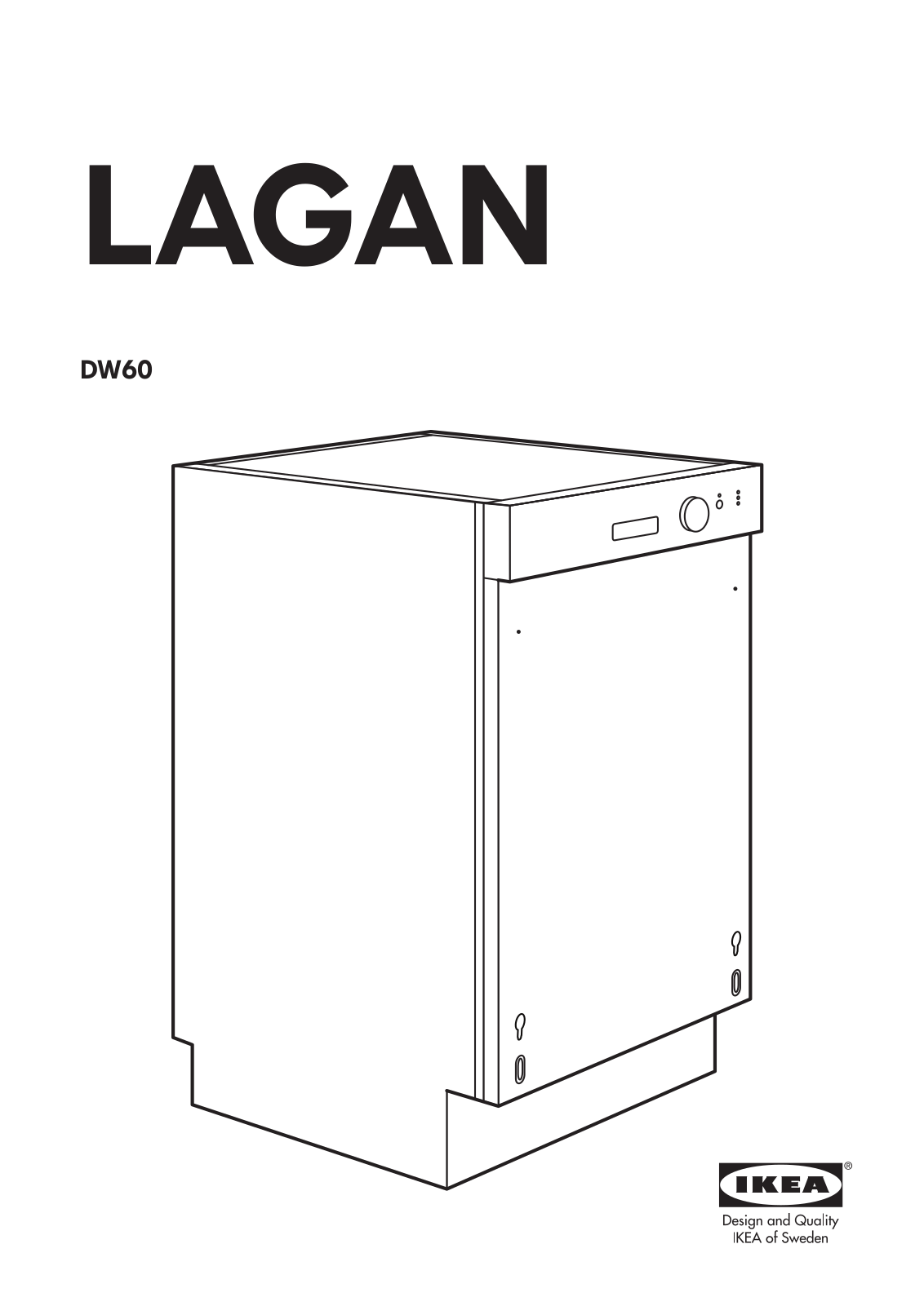 IKEA LAGAN DW60 User Manual