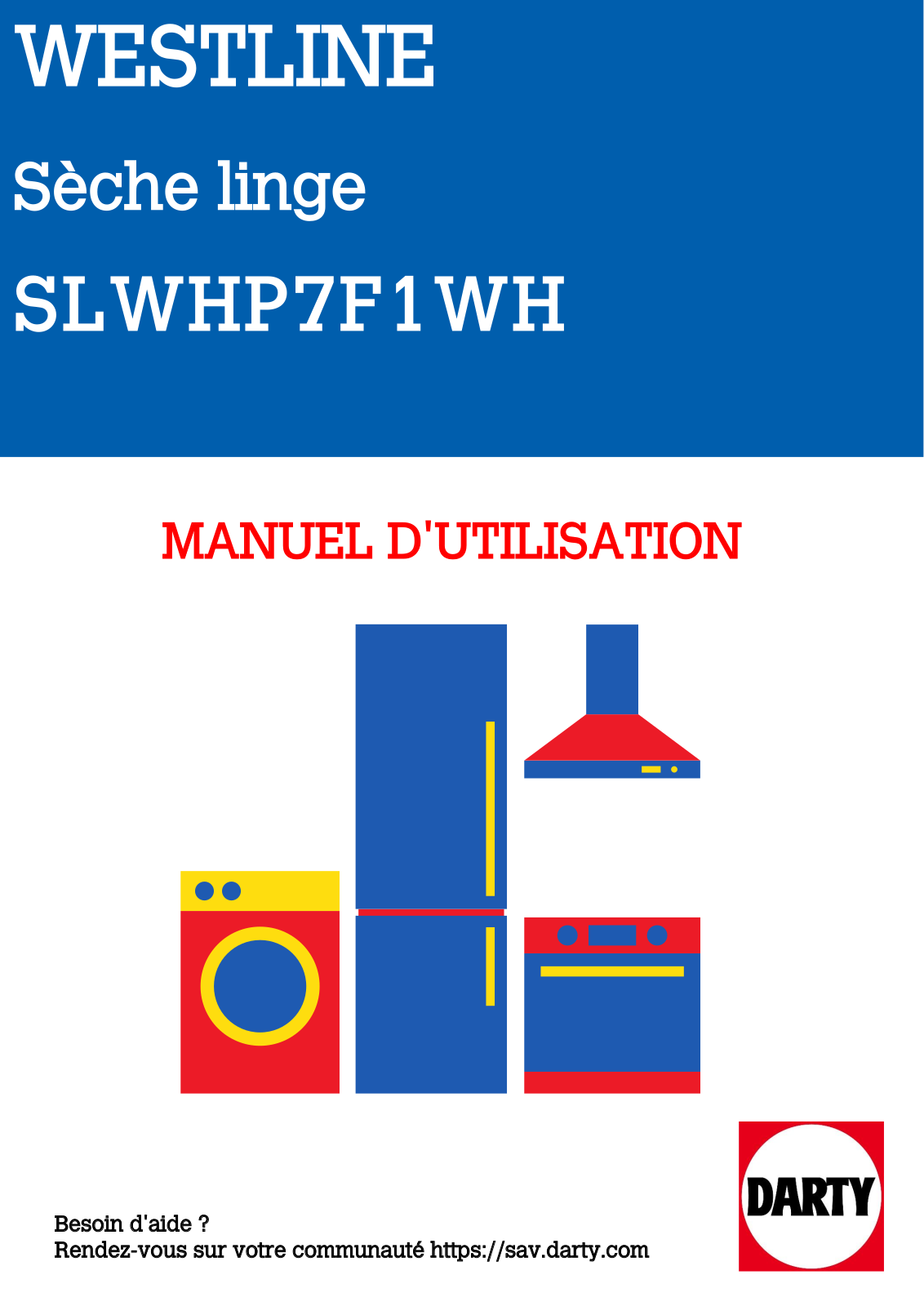 Westline SLWHP7F1WH User Manual