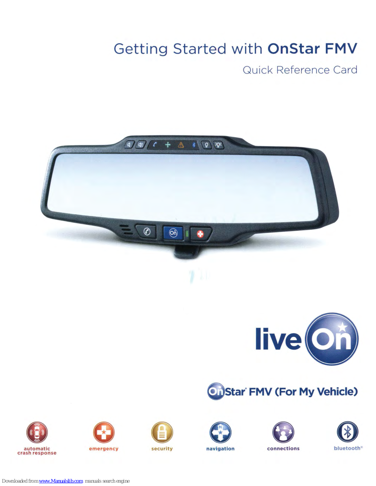 OnStar LiveOn FMV Quick Reference Card - ManualMachine.com