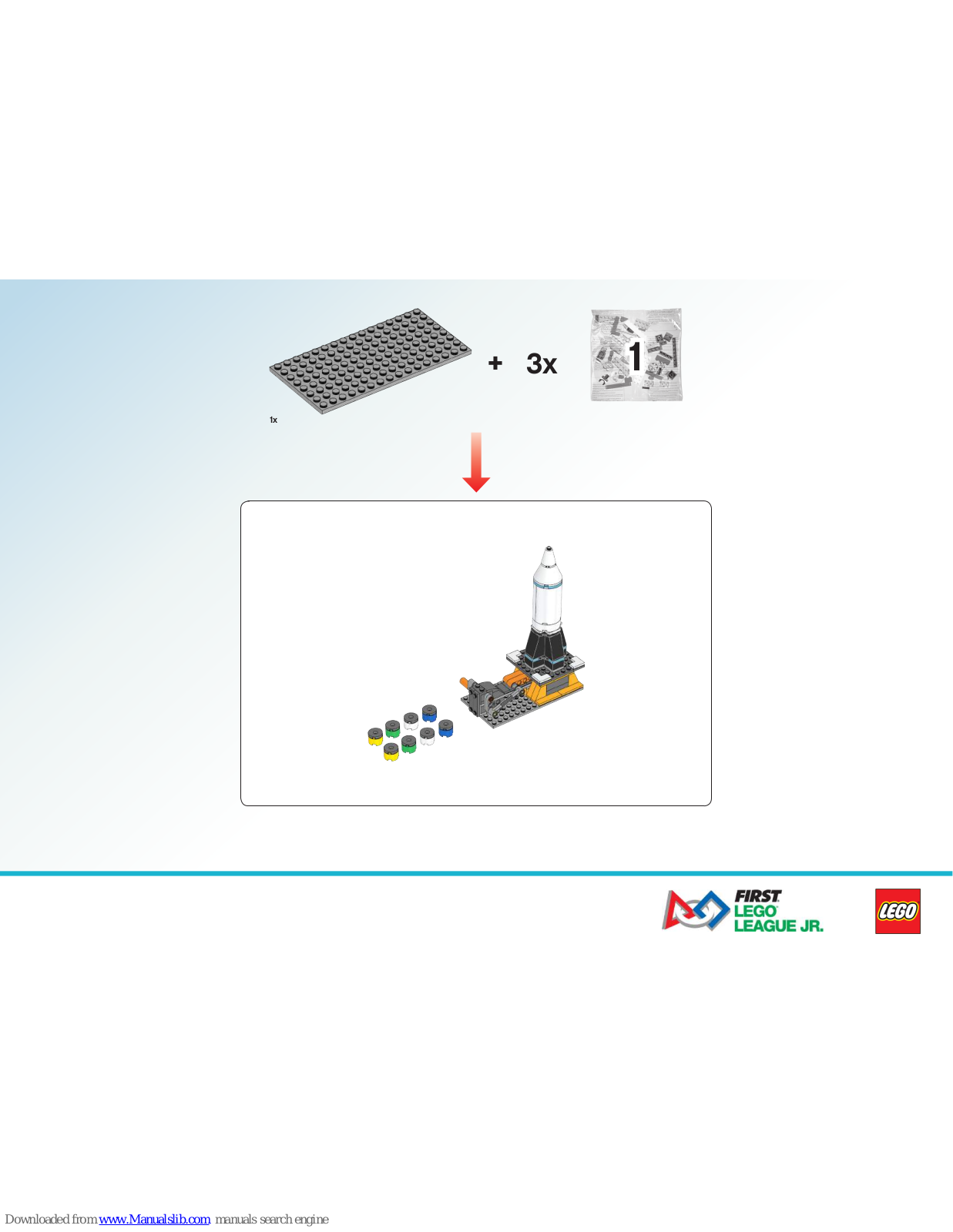 LEGO FIRST Mission Moon Build Instructions