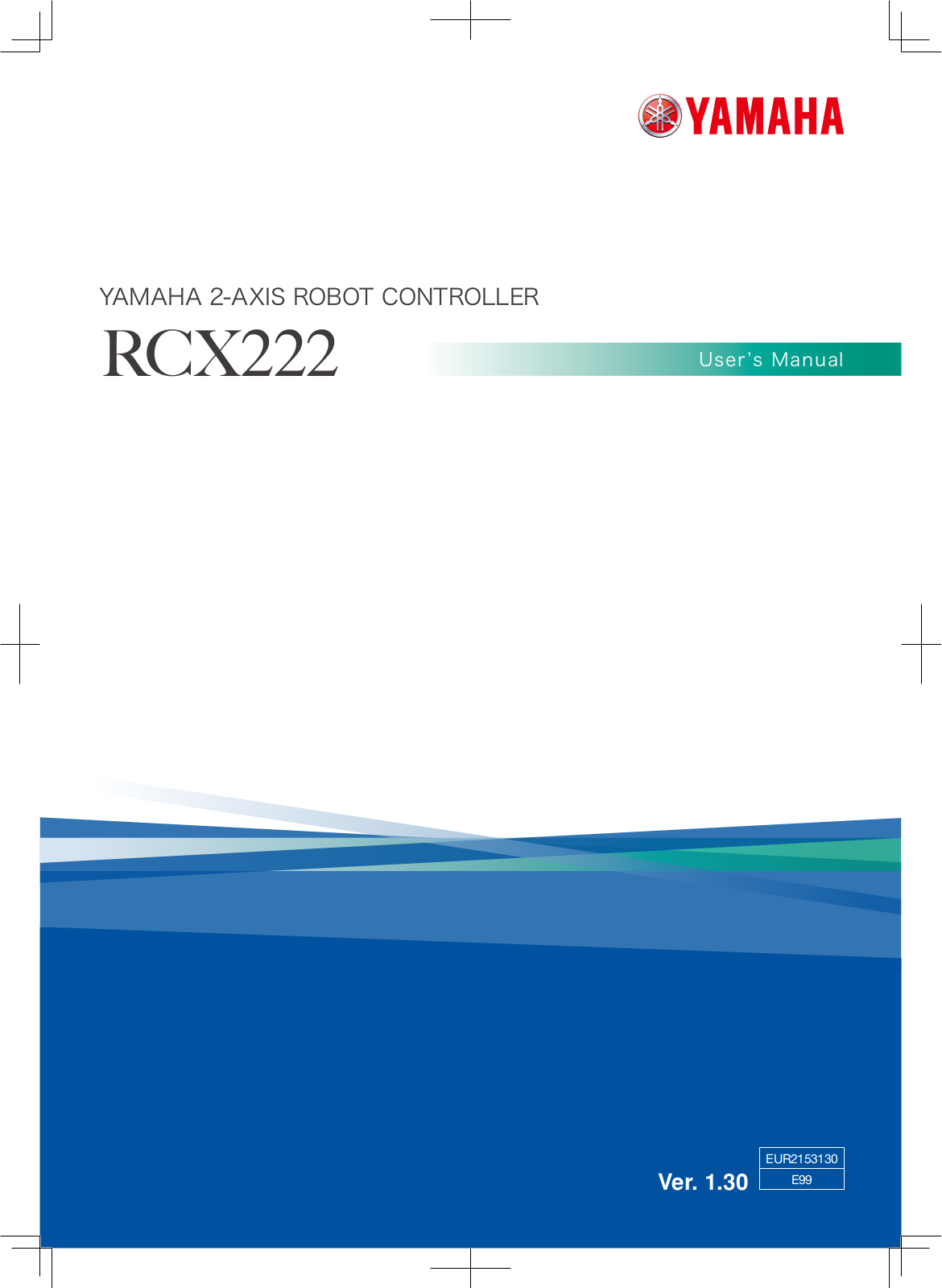 Yamaha RCX222 User Manual