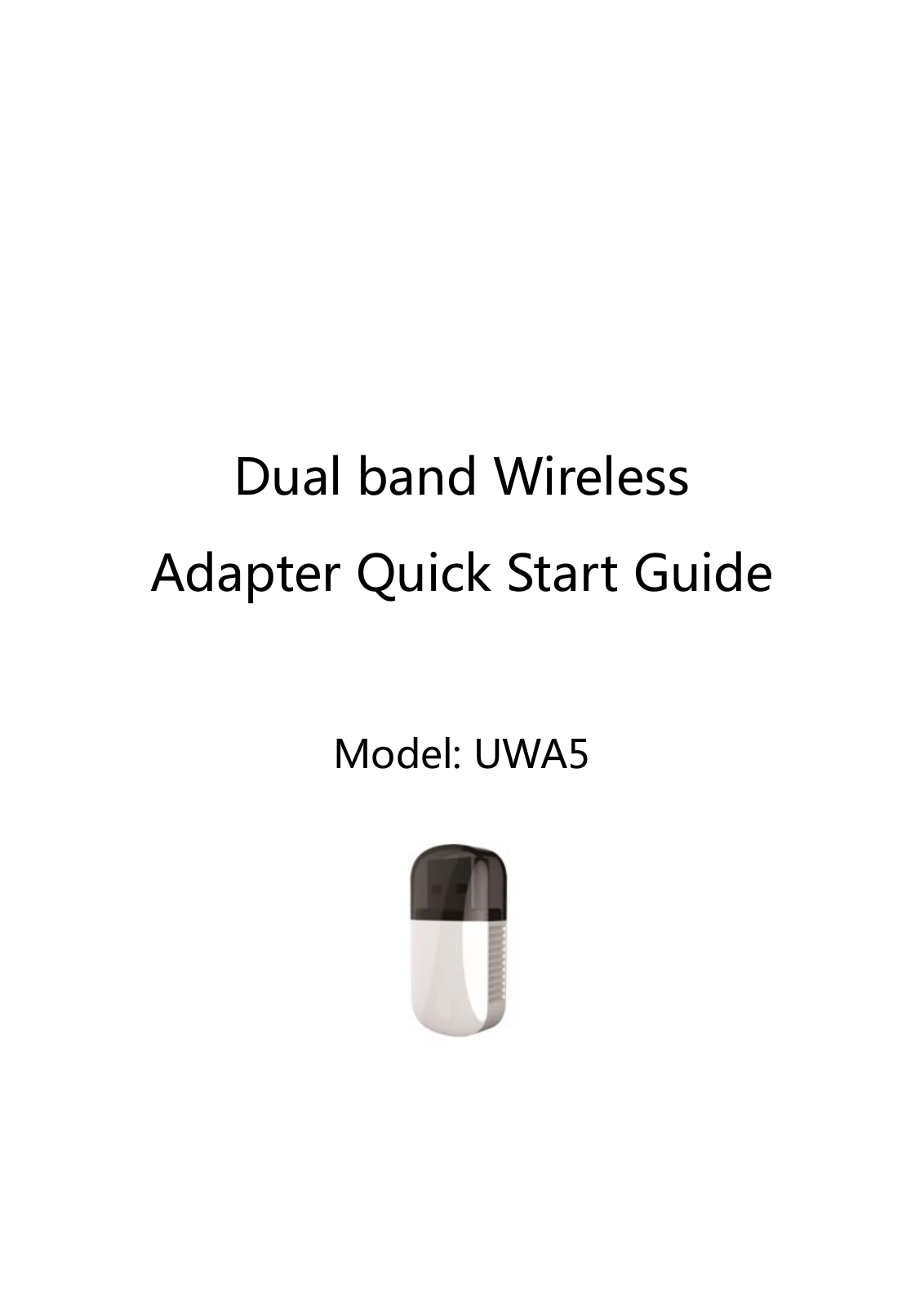 Actions Microelectronics UWA5 Quick Start Guide