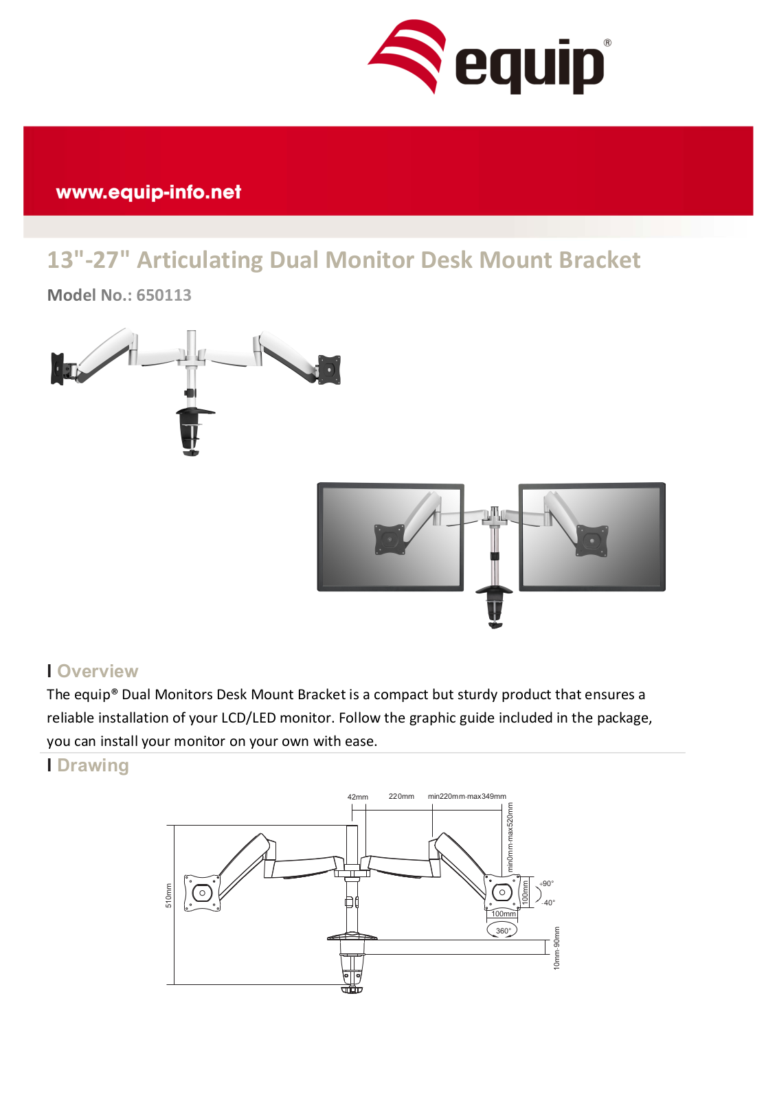 Equip 650113 User Manual