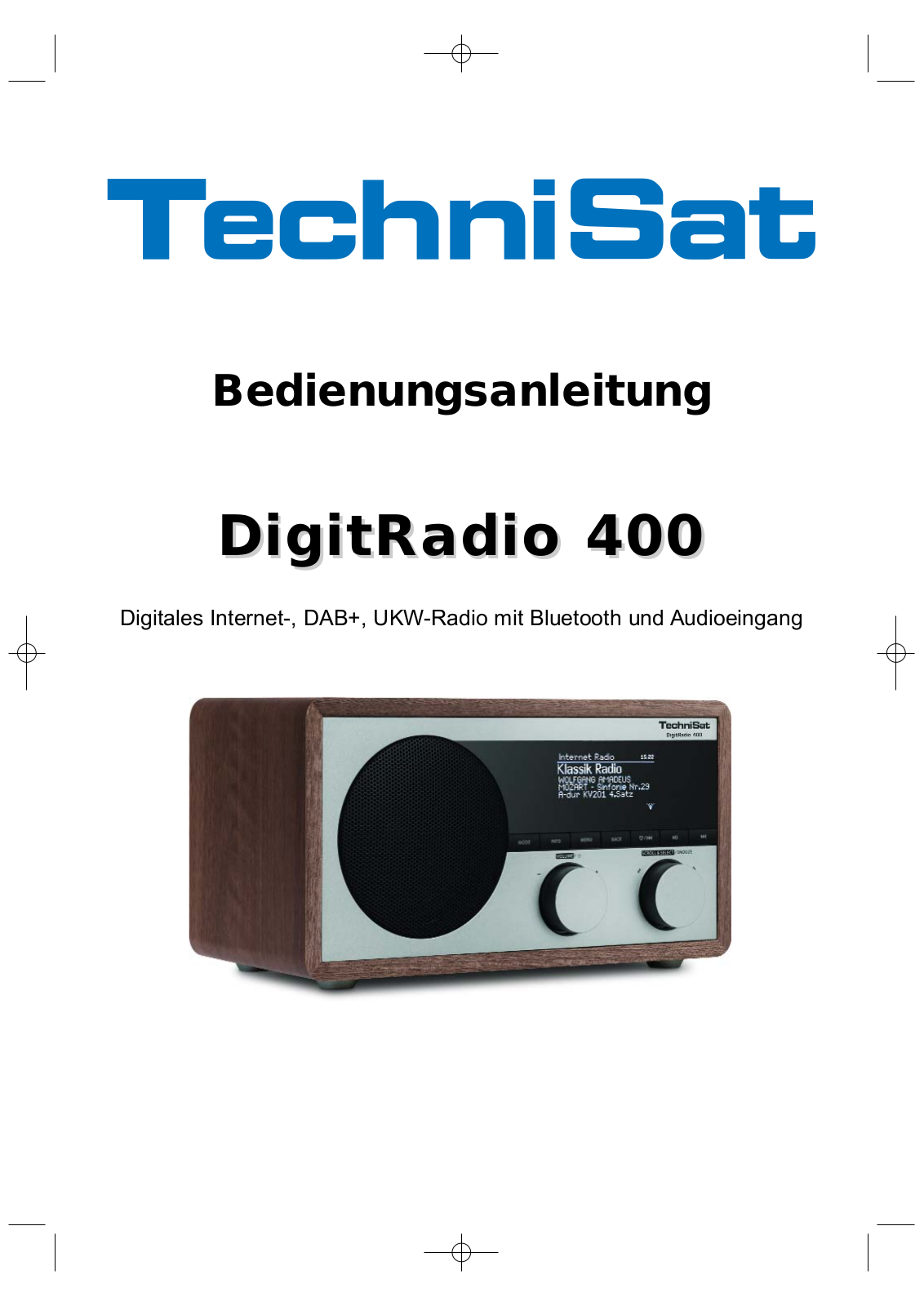 TechniSat DigitRadio 400 operation manual