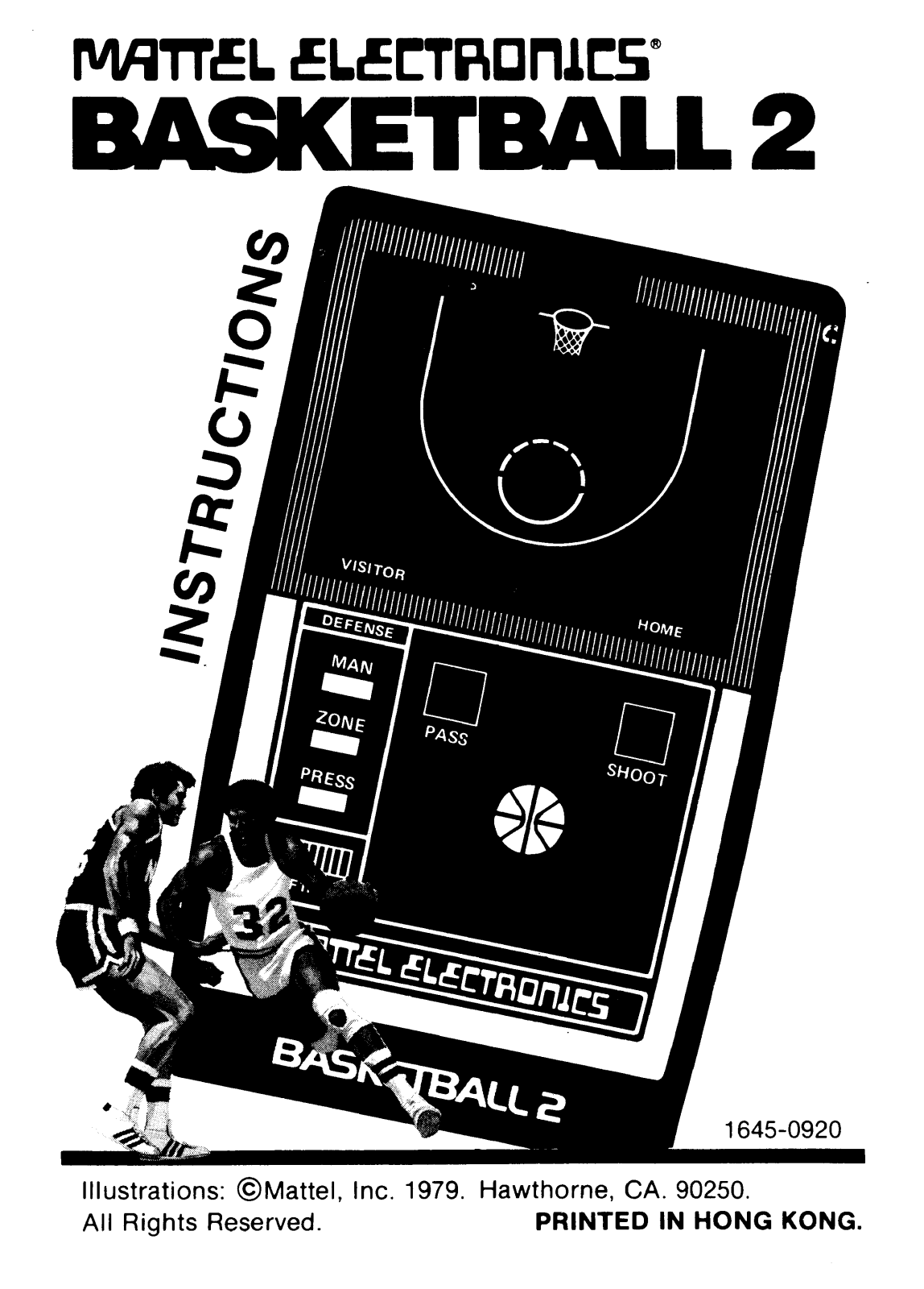 Mattel Basketball 2 User Guide